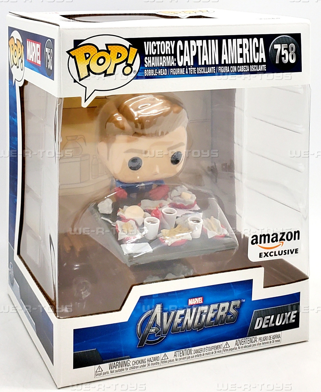 Funko POP Deluxe Marvel Avengers Victory Shawarma Captain America