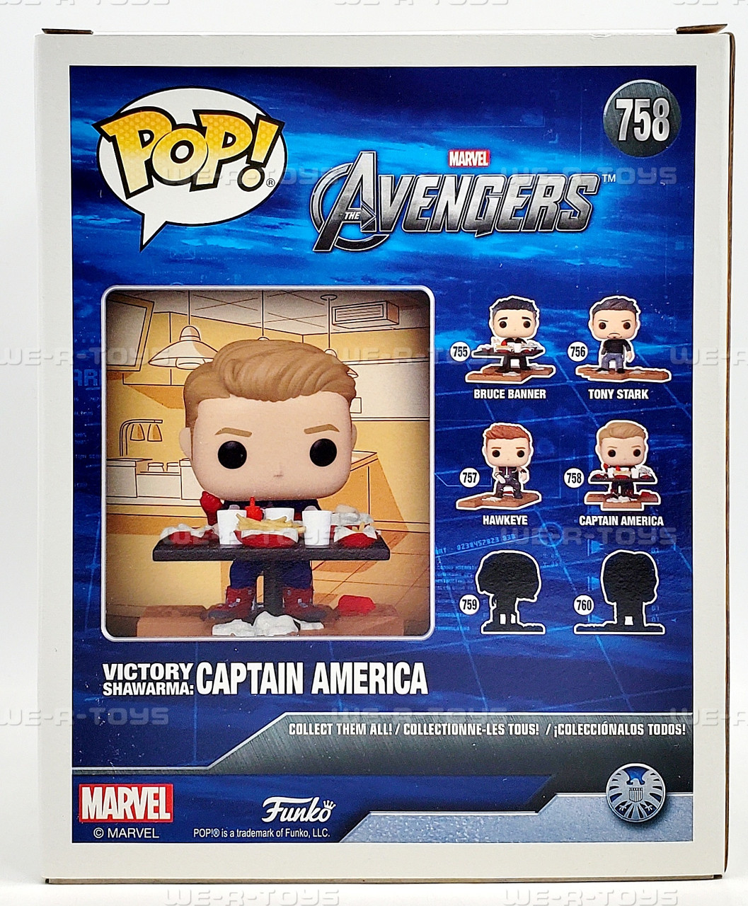 Funko POP Deluxe Marvel Avengers Victory Shawarma Captain America