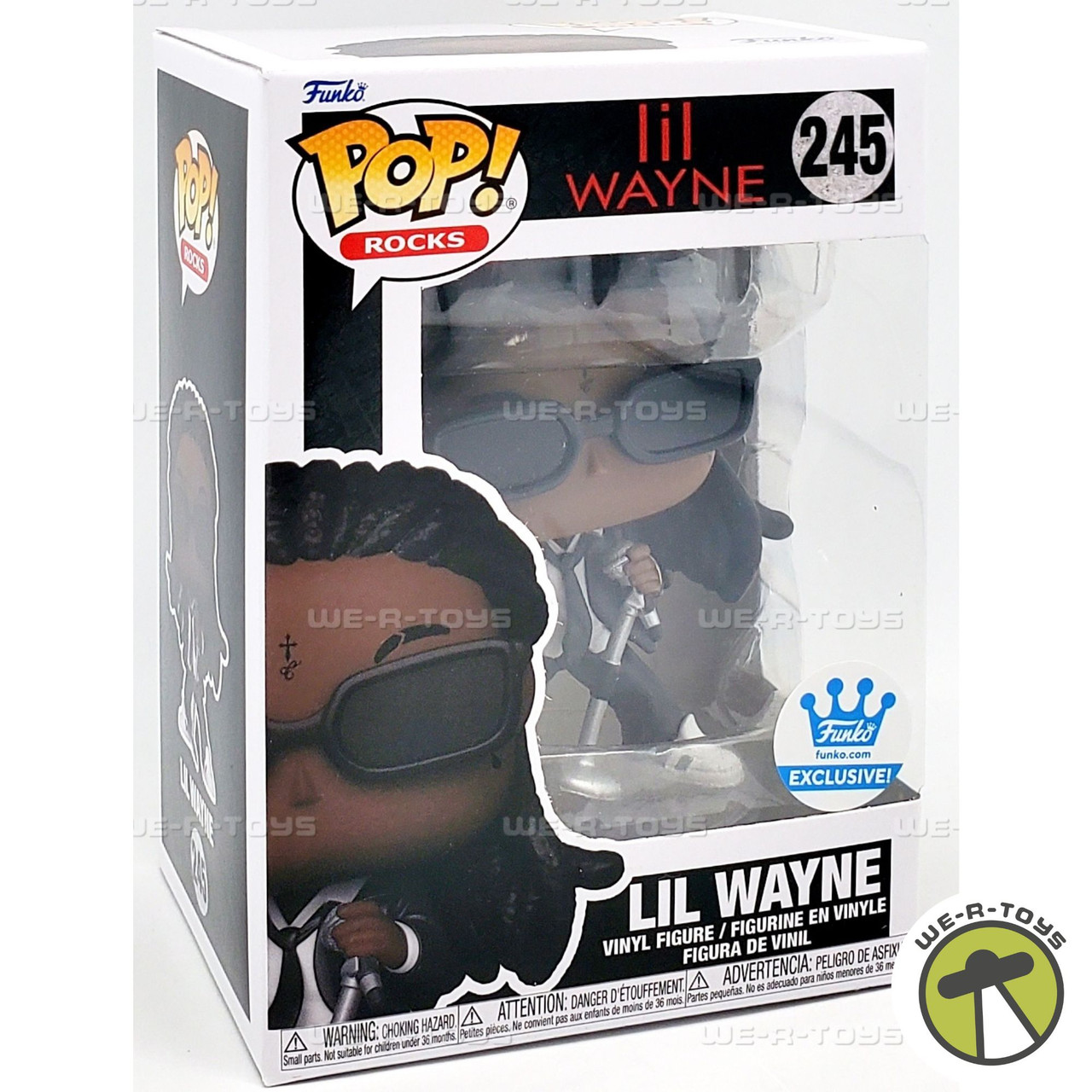 Funko POP Rocks Lil Wayne 245 Vinyl Figure - We-R-Toys