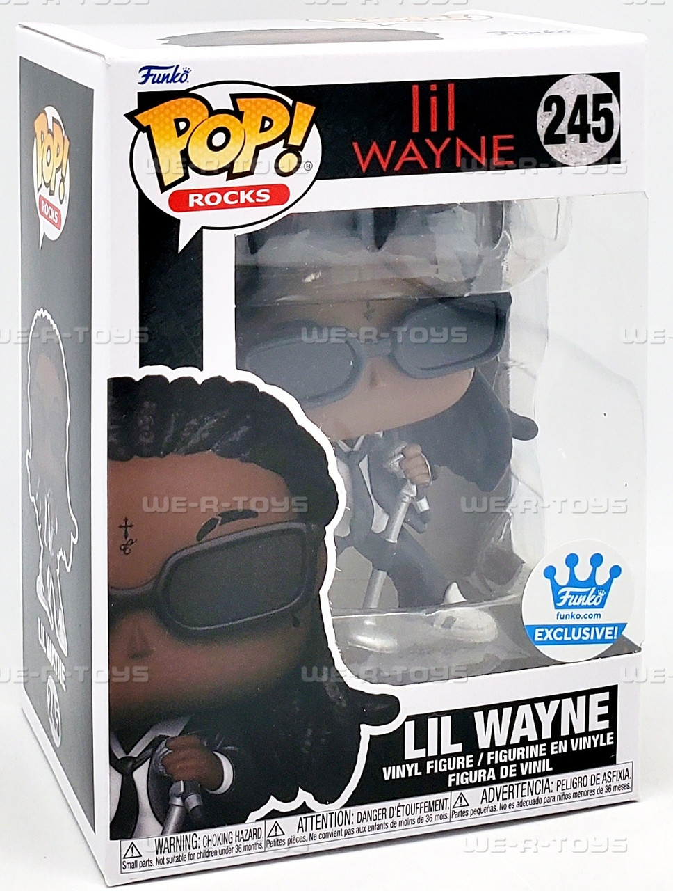 Funko POP Rocks Lil Wayne 245 Vinyl Figure - We-R-Toys