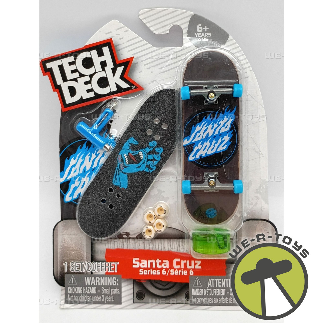 Tech Deck Santa Cruz Series 6 Skateboard Set Accessory Spin Master