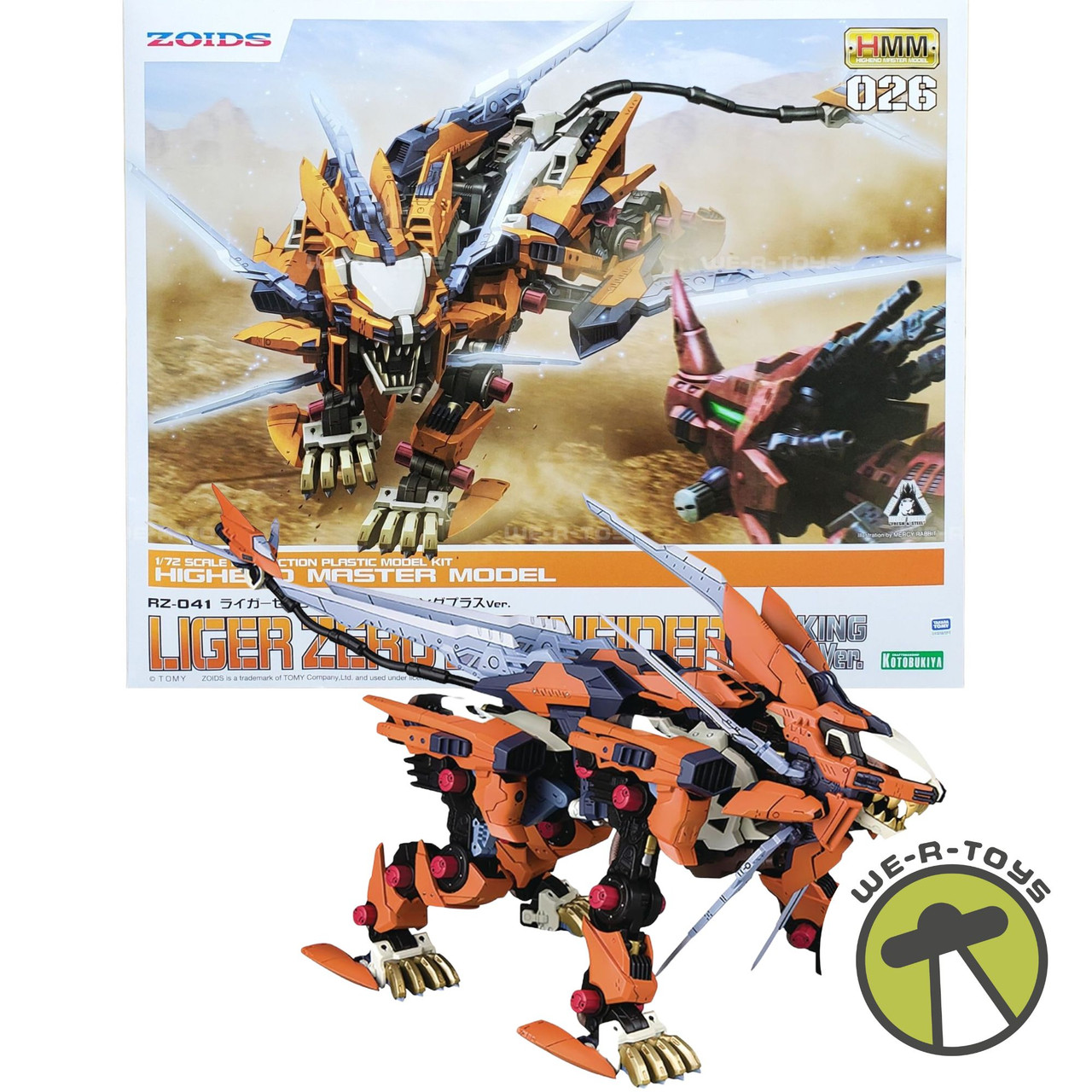 Zoids RZ-041 Liger Zero Schneider Marking Plus Ver. Model Kit