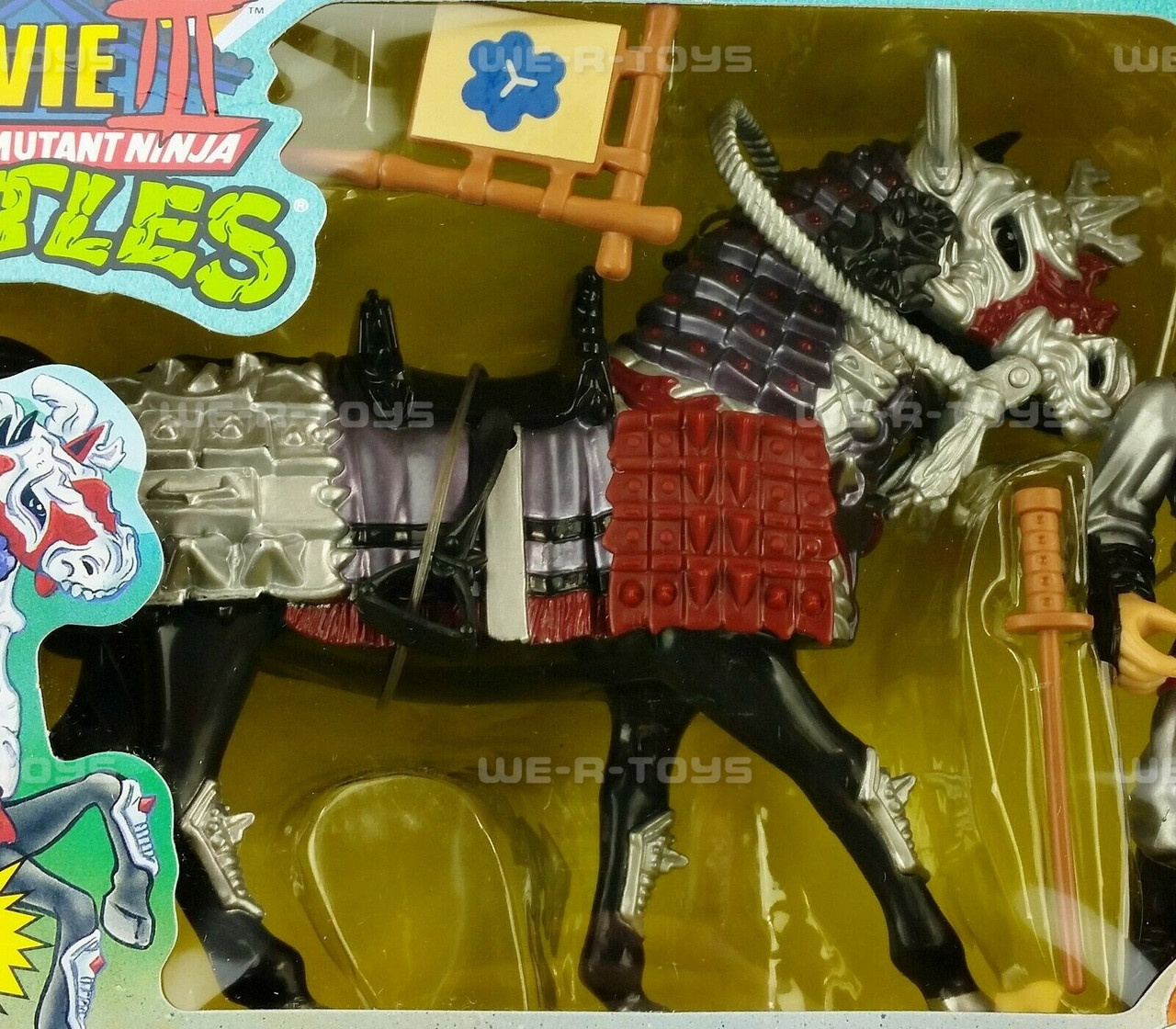 TMNT Movie III Samurai Evil War Horse & Castle Guard Action Figure