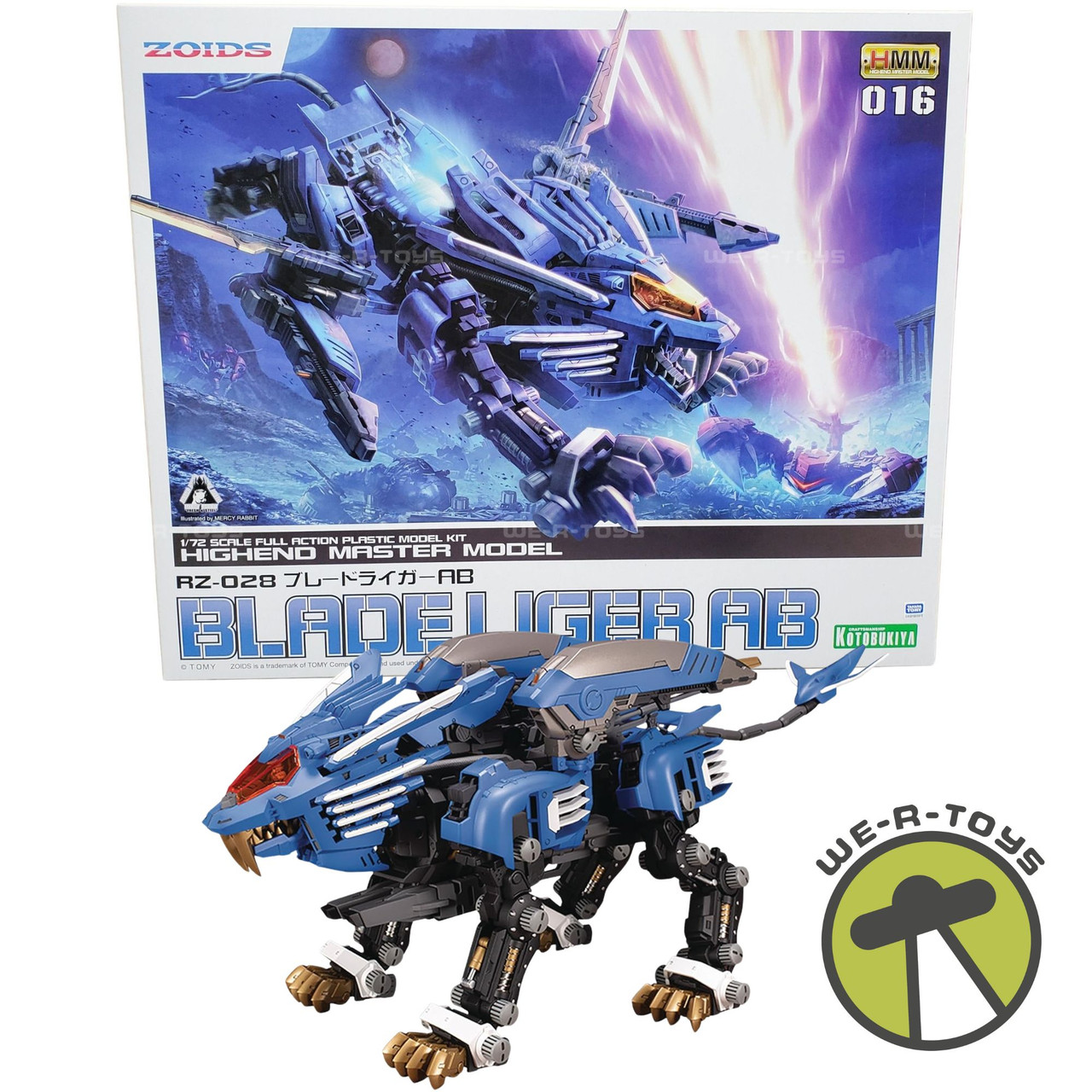 Zoids RZ-028 Blade Liger AB Plastic Model Kit Kotobukiya - We-R-Toys