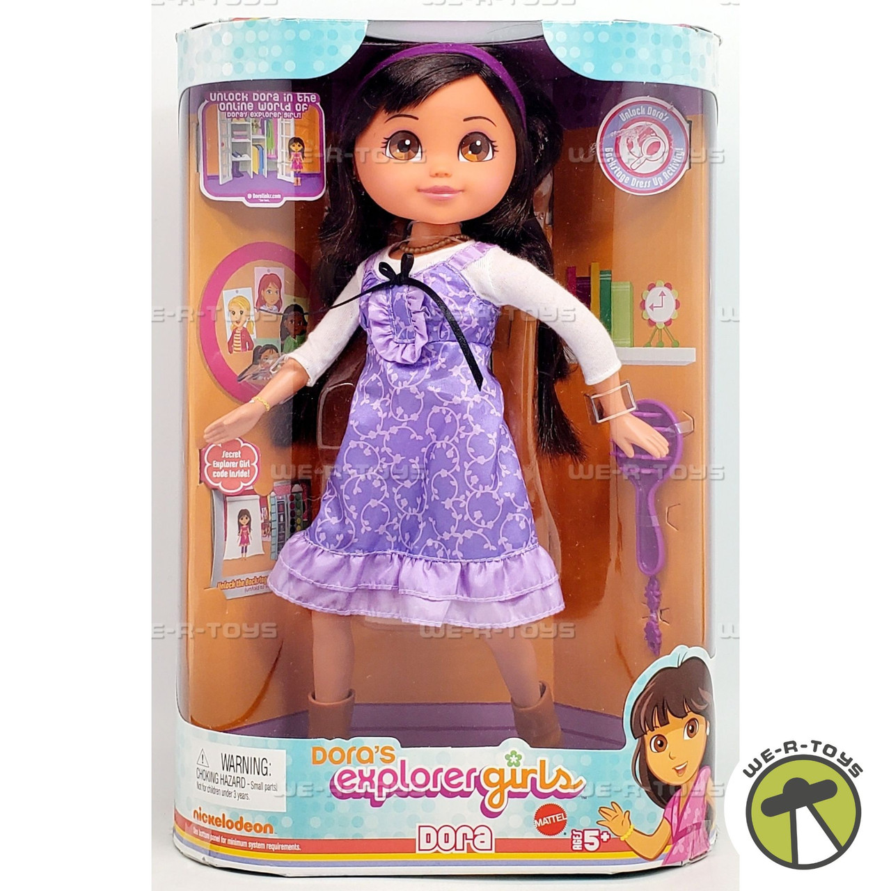 dora purple dress DRESS & DANCE DORA DOLL
