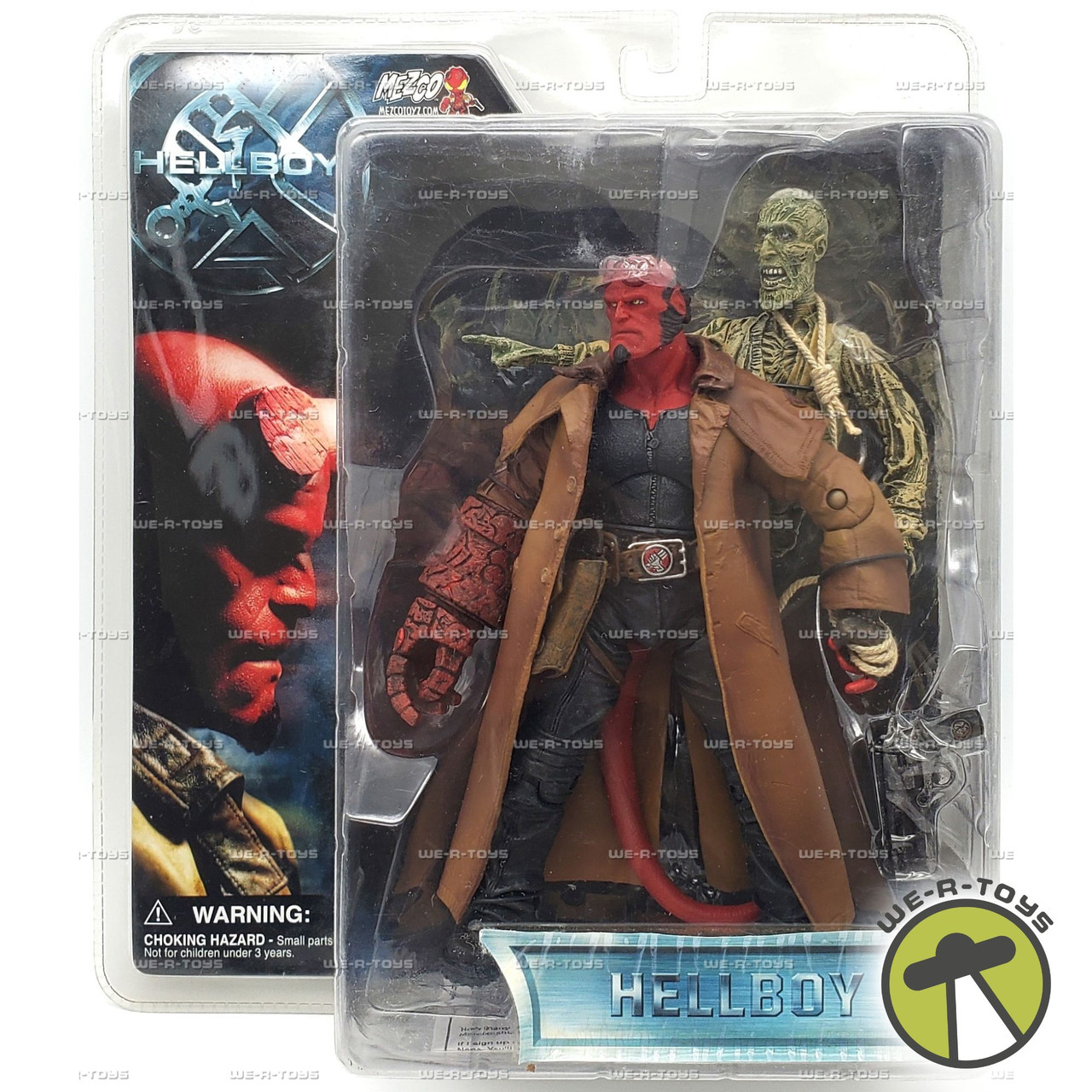 Hellboy Action Figure Closed Mouth Version with Ivan Corpse 2004