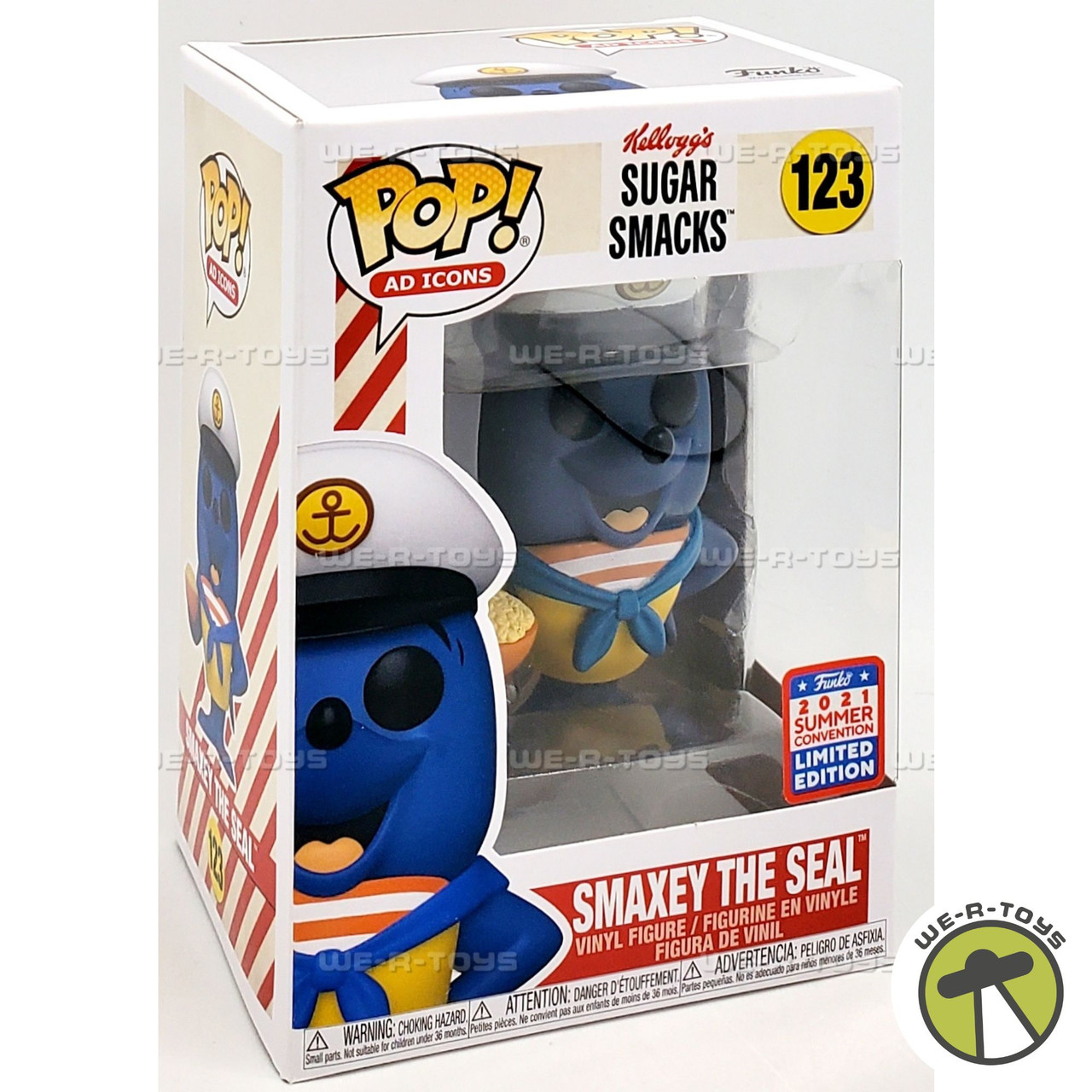 Funko POP Ad Icons Kellogg's Sugar Smacks Smaxey The Seal 123