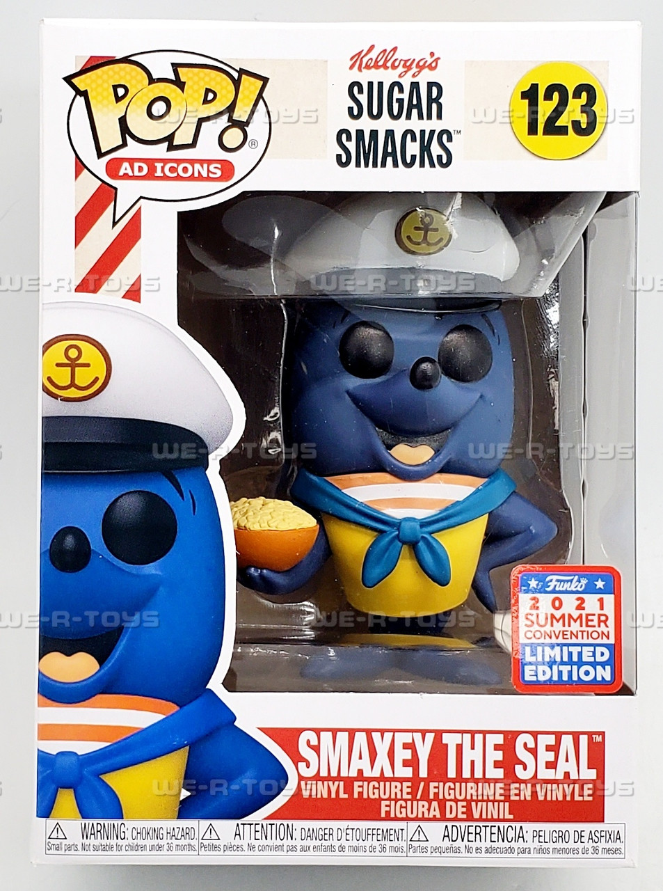 Funko POP Ad Icons Kellogg's Sugar Smacks Smaxey The Seal 123