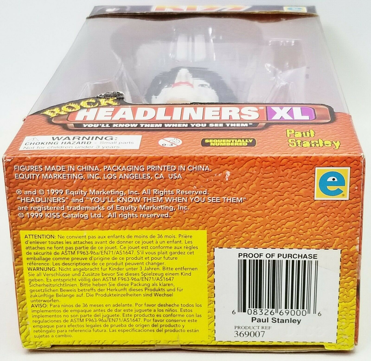 KISS HEADLINERS XL フィギュア 3体セット KISS HEADLINERS XL: SERIES 1