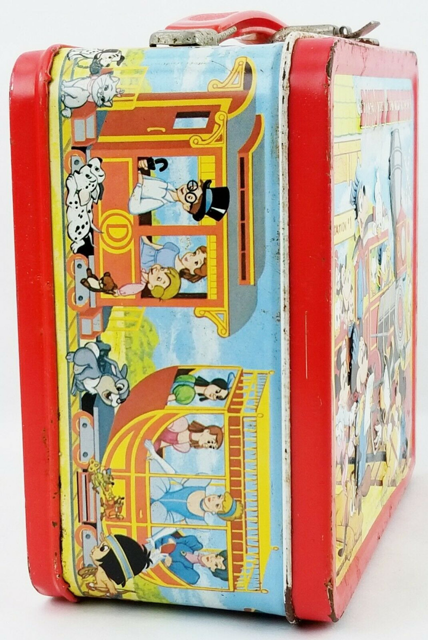 Aladdin Industries Inc. Disney Express Tin Lunchbox Walt Disney