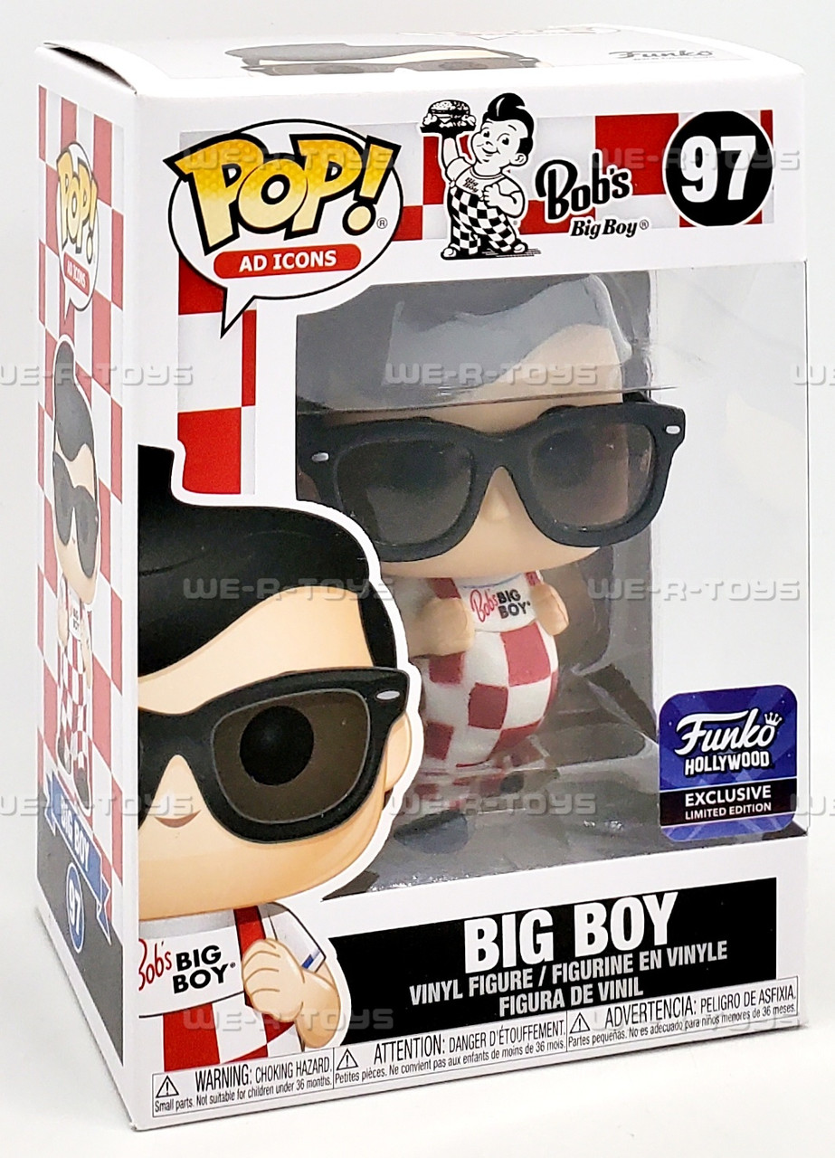 Funko POP Ad Icons Bob's Big Boy 97 Big Boy Vinyl Figure - We-R-Toys