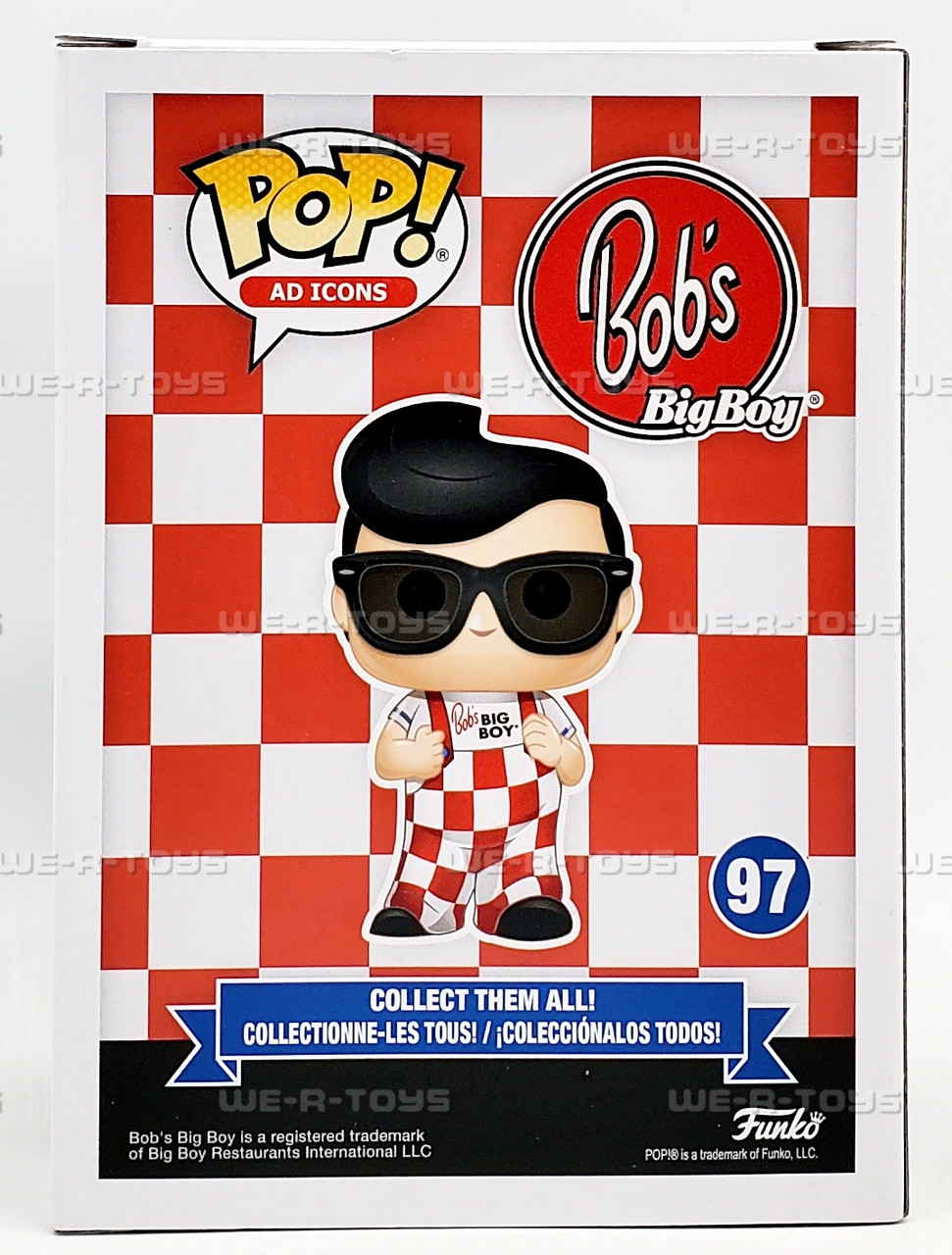 Funko POP Ad Icons Bob's Big Boy 97 Big Boy Vinyl Figure - We-R-Toys