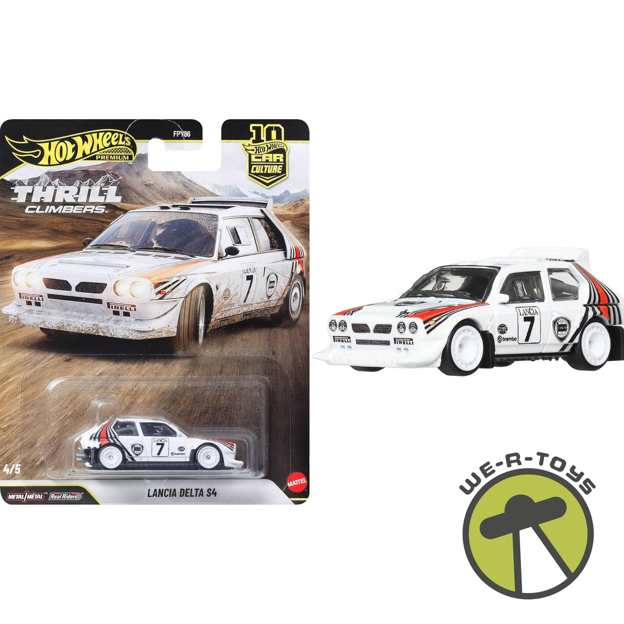 Hot Wheels Premium Car Culture Thrill Climbers Lancia Delta S4