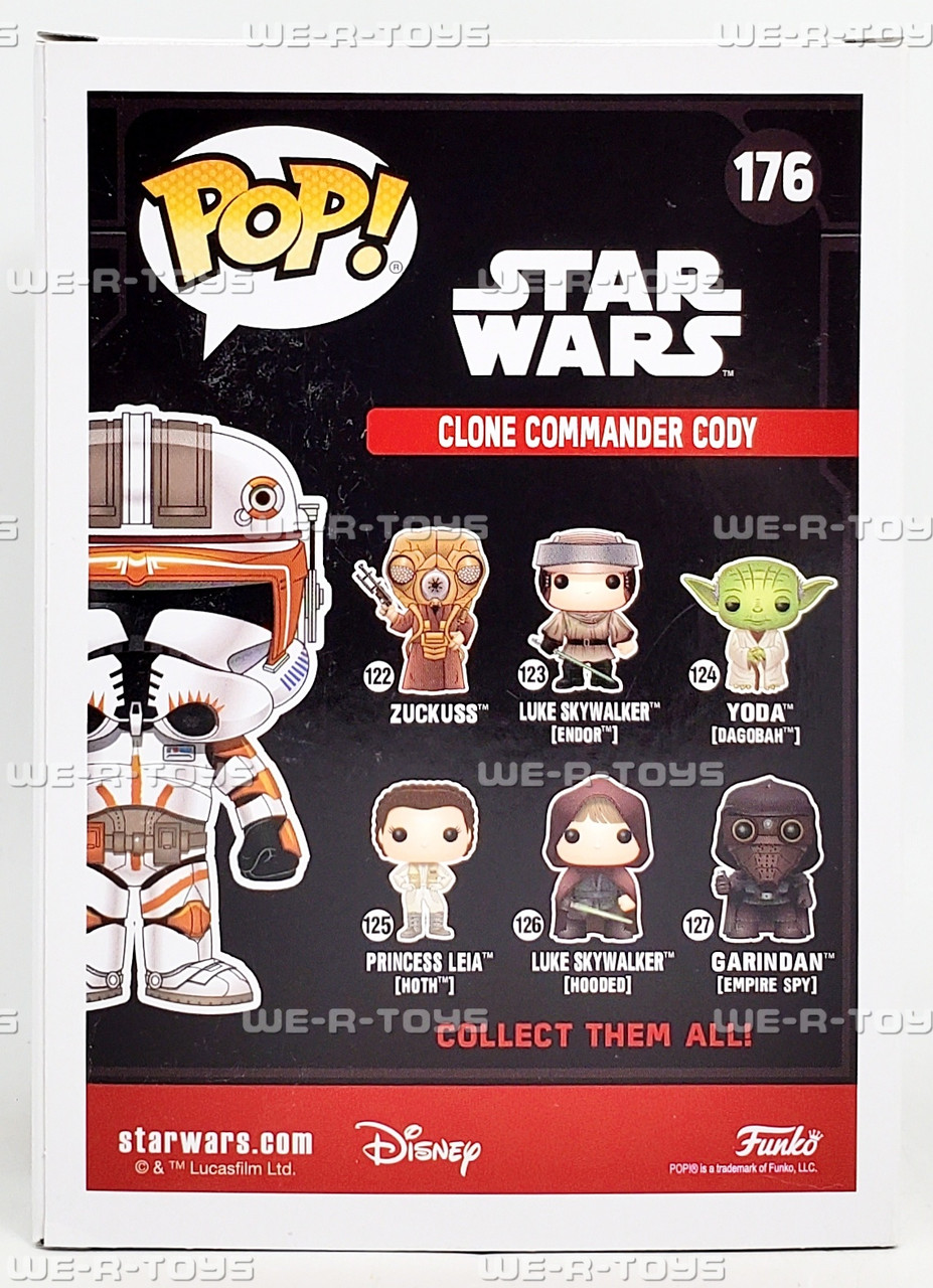 Funko POP Star Wars 176 Clone Commander Cody Vinyl Bobble Head