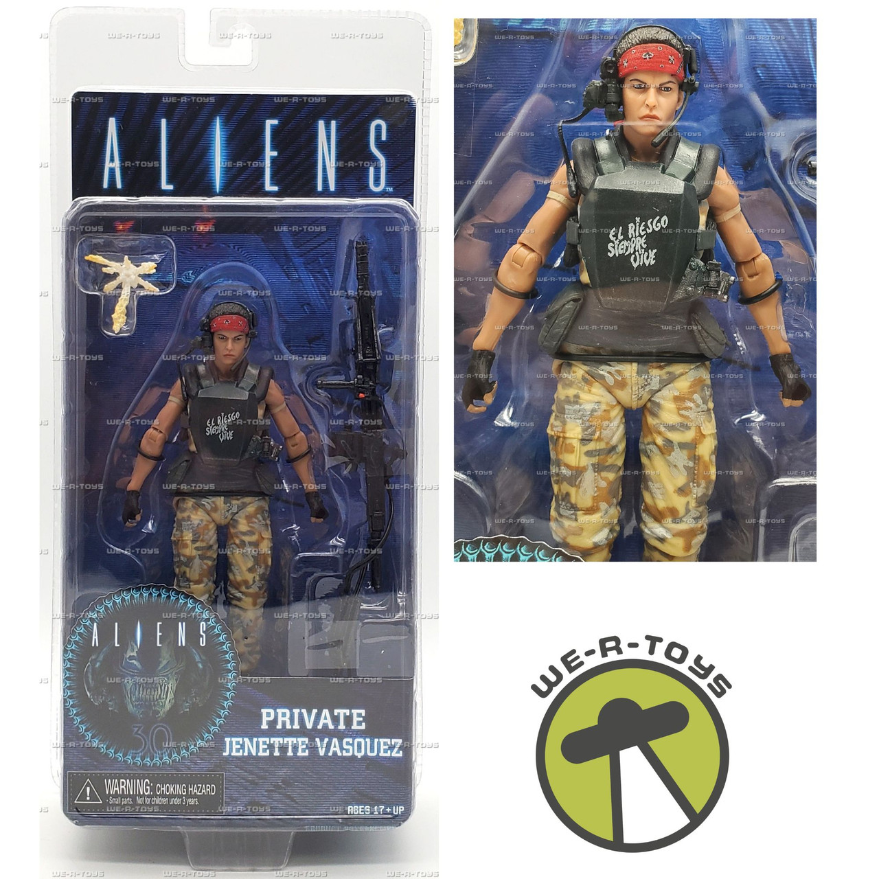 Aliens Private Jenette Vasquez Action Figure 2016 NECA #51612 - We