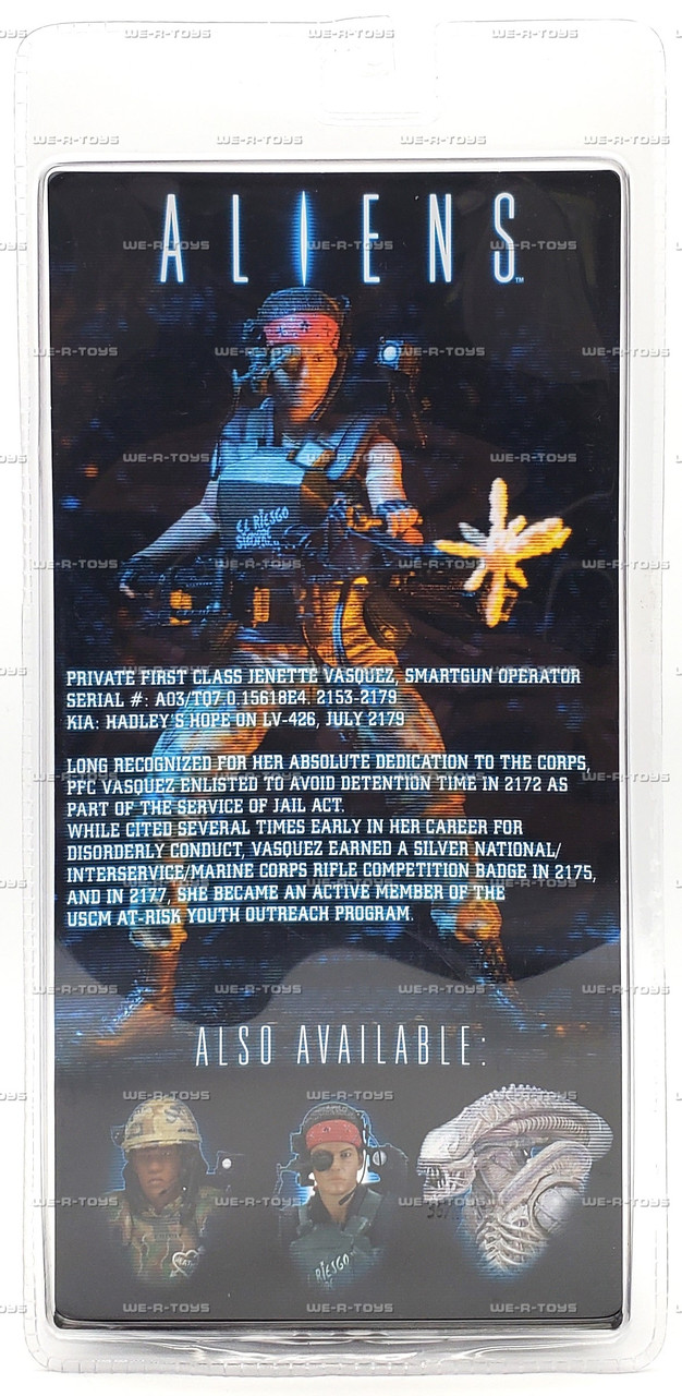 Aliens Private Jenette Vasquez Action Figure 2016 NECA #51612 - We