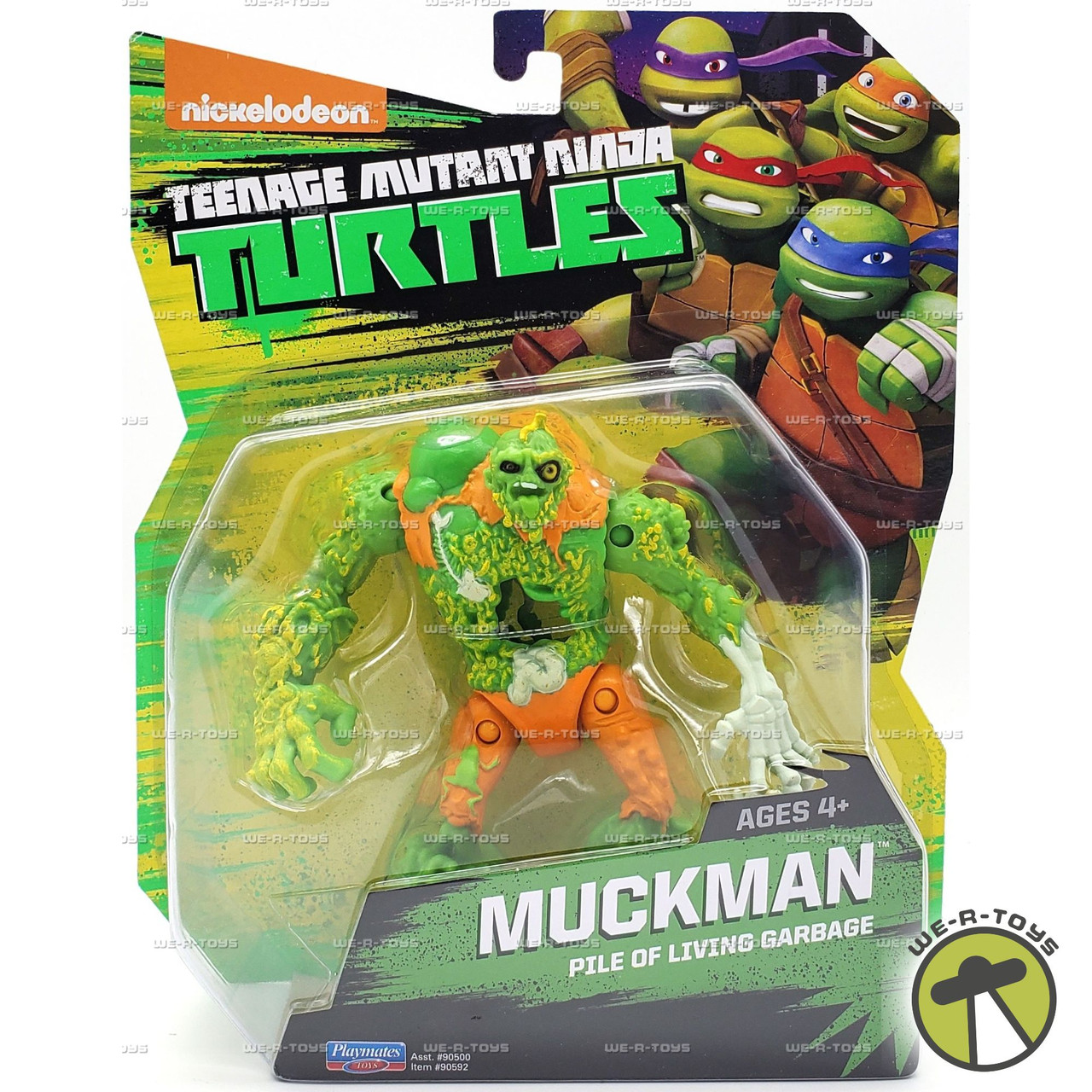 TMNT Muckman Action Figure Pile of Living Garbage 2016 Playmates