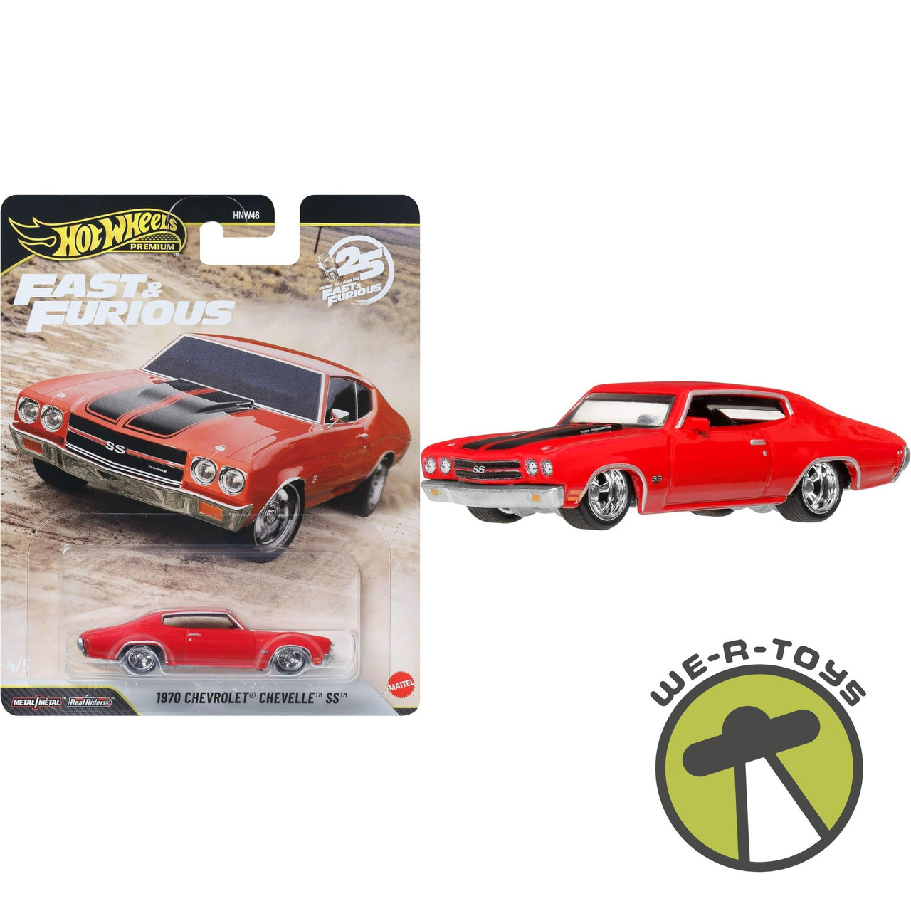 Hot Wheels Premium Fast & Furious 1:64 Die-Cast 1970 Chevrolet