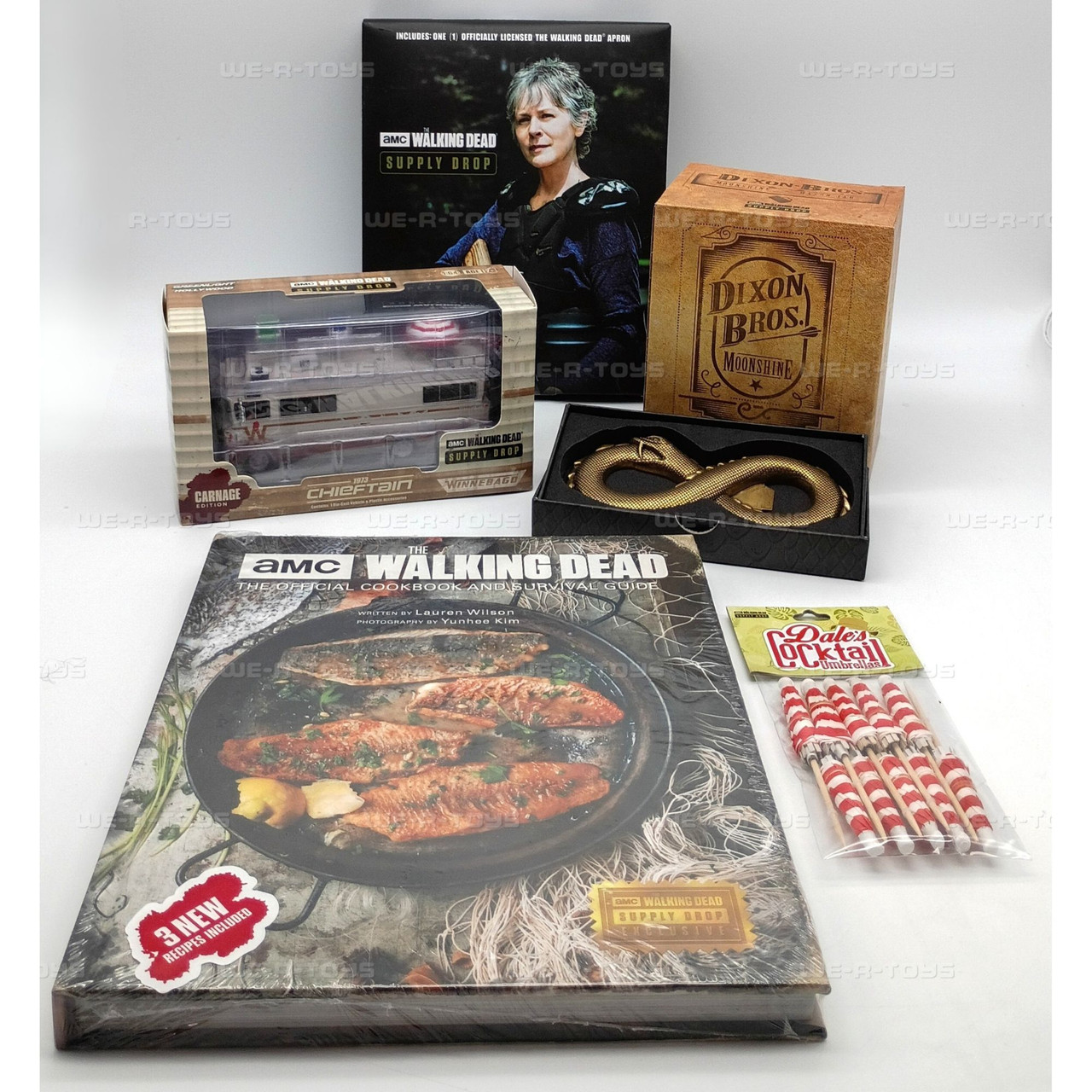 The Walking Dead Supply Drop #7 AMC Box Set of 6 Items 2019