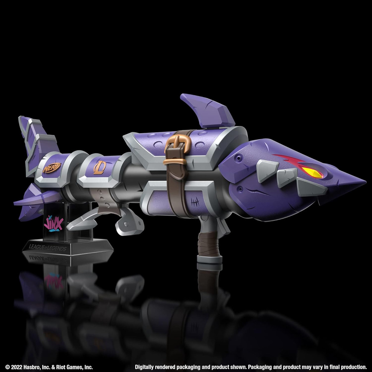 League of Legends NERF LMTD Jinx Fishbones Blaster - We-R-Toys