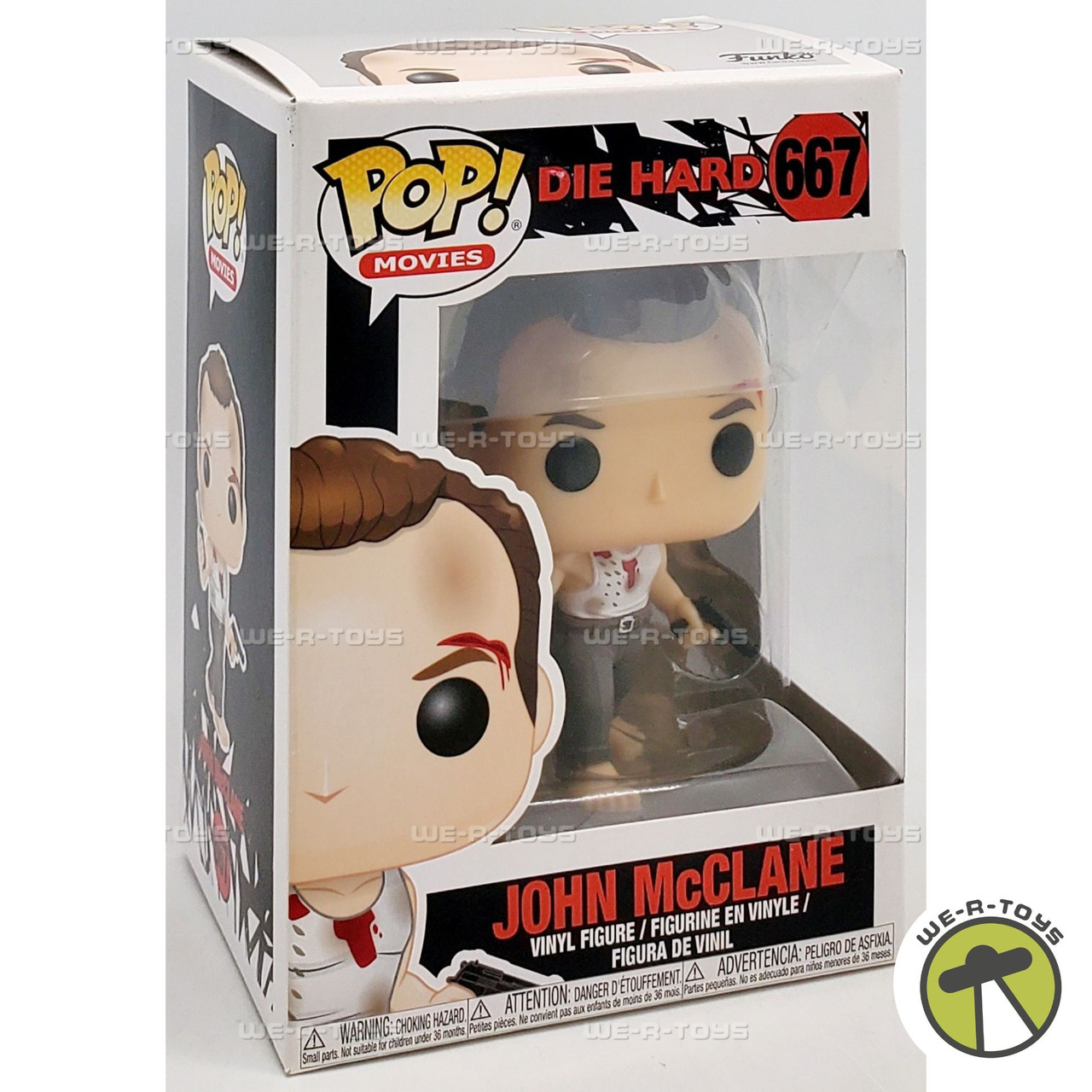 Funko POP Movies Die Hard John McClane 667 Vinyl Figure - We-R-Toys