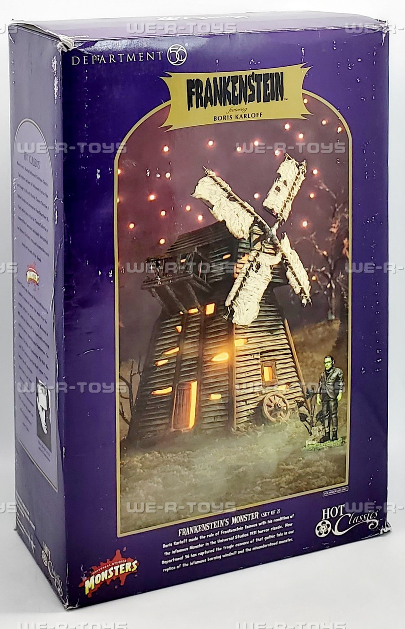 Department 56 Frankenstein's Monster Set of 2 Universal Monsters