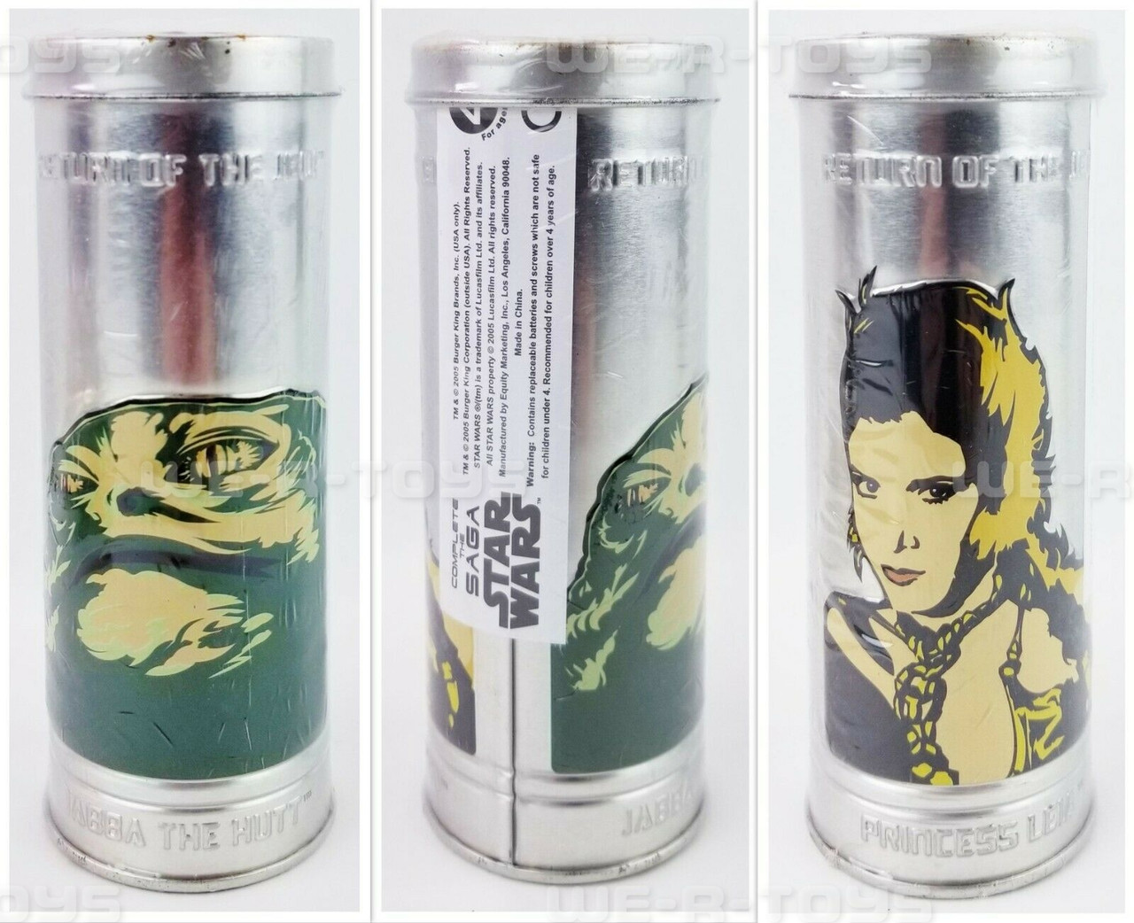 2005年バーガーキングコラボ スターウォーズ腕時計 Burger King 2005 Star Wars LCD Wrist Watches Lot of 5 (Read
