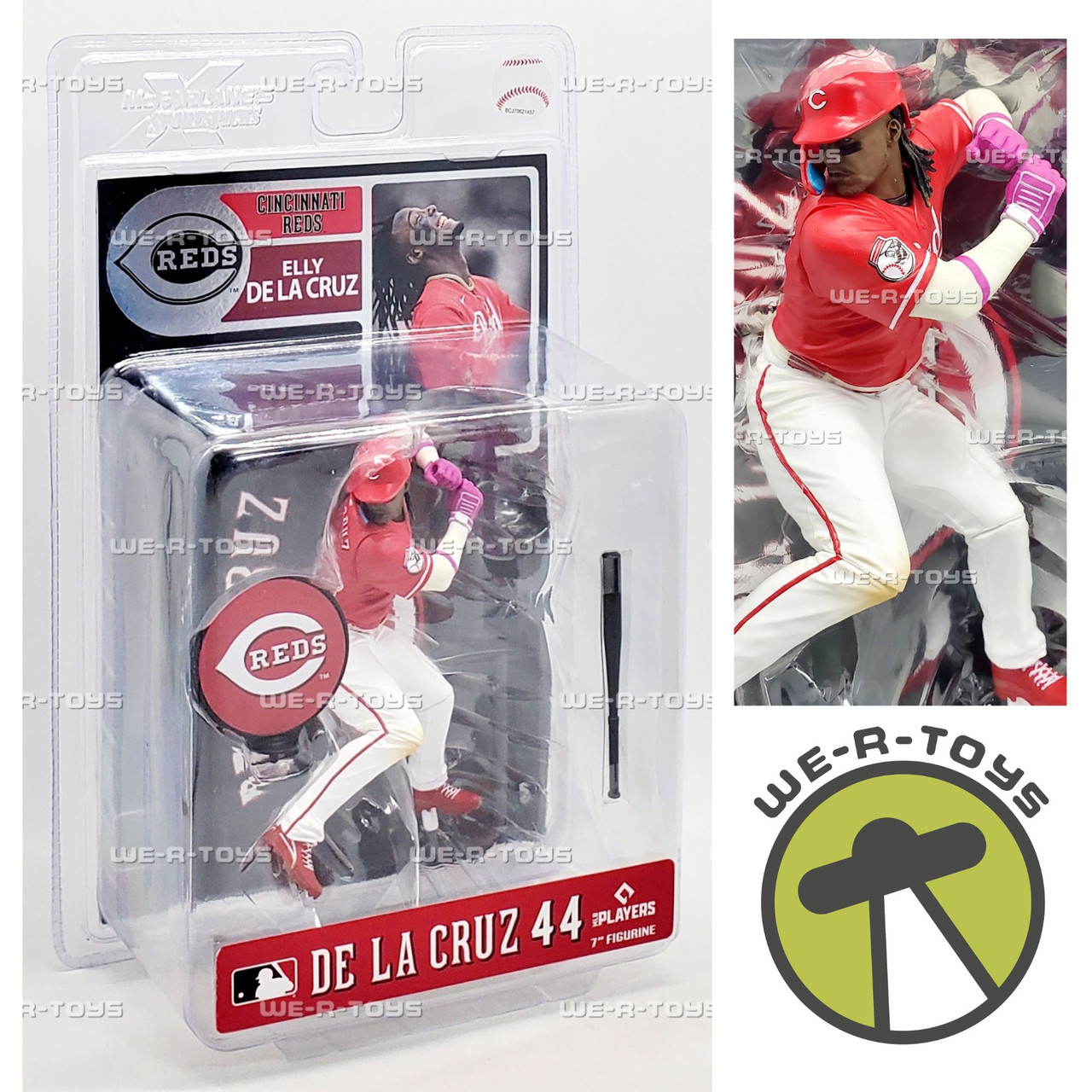 Cincinnati Reds Elly De La Cruz 44 McFarlane's Sports Picks Figure