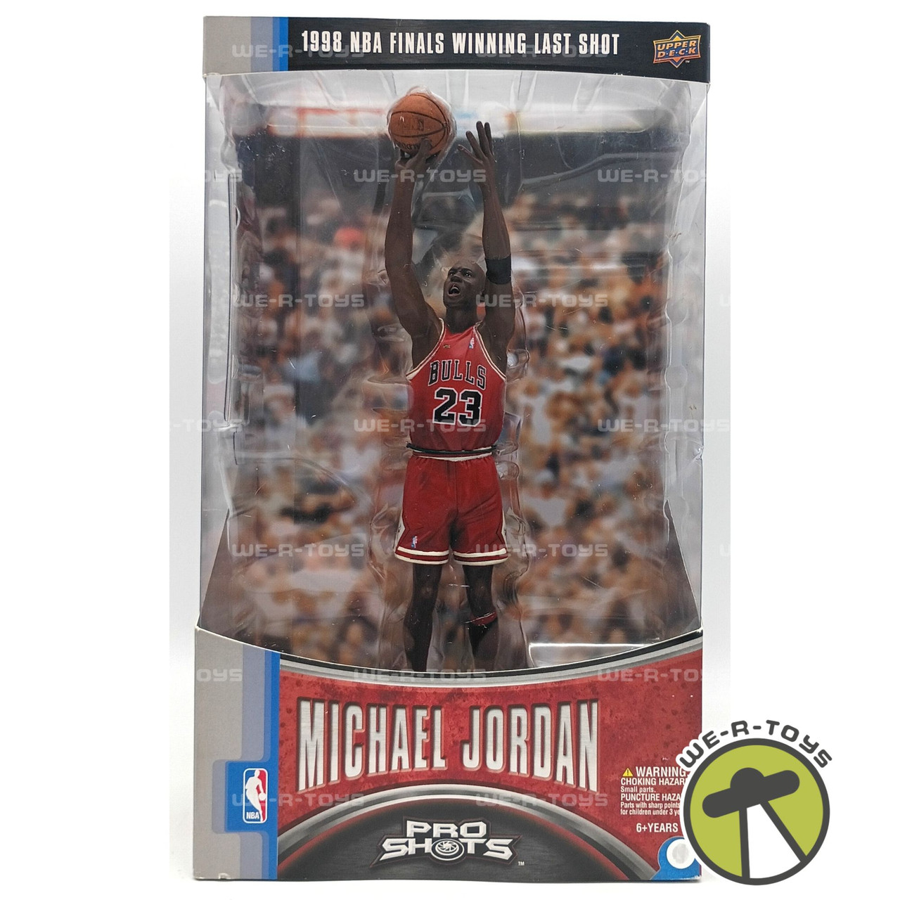 Michael Jordan #23 NBA Pro Shots Basketball Action Figure Upper