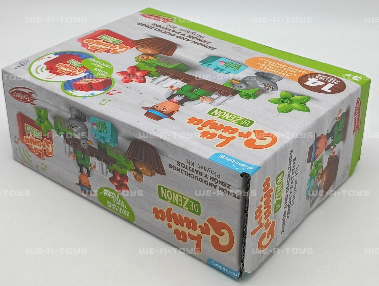 La Granja de Zenon Zenon & Ducklings Playset Kit 14 Pcs With Songs