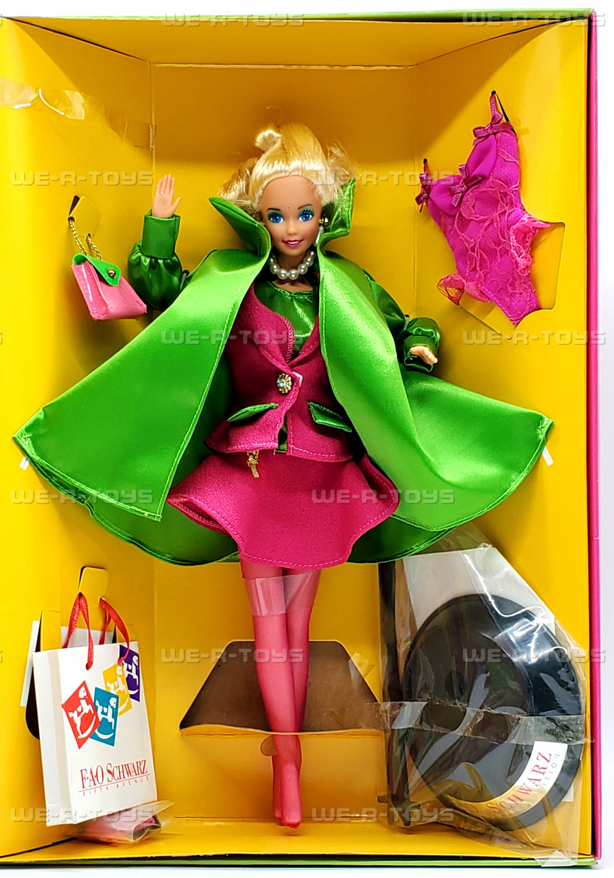 Madison Avenue FAO Schwarz Special Limited Edition Barbie Doll 1991 Mattel 1539 Madison Avenue FAO Schwarz Special Limited Edition Barbie Doll 1991 Mattel 1539