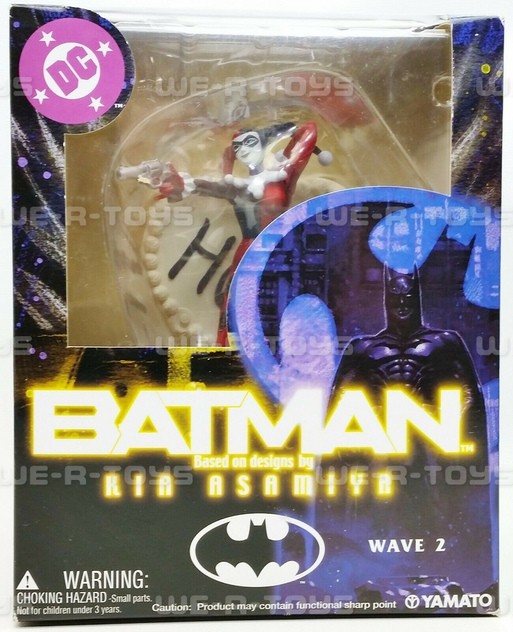 DC's Batman Kia Asamiya Harley Quinn Figure Wave 2 Yamato NIB