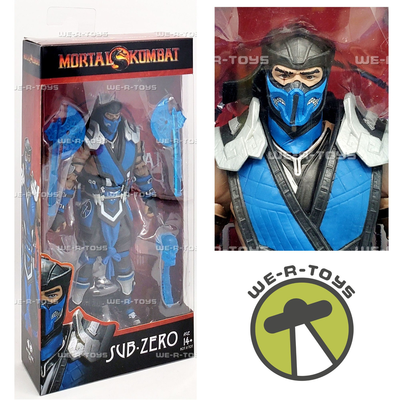 Mortal Kombat Sub Zero Action Figure 2019 McFarlane Toys 110029