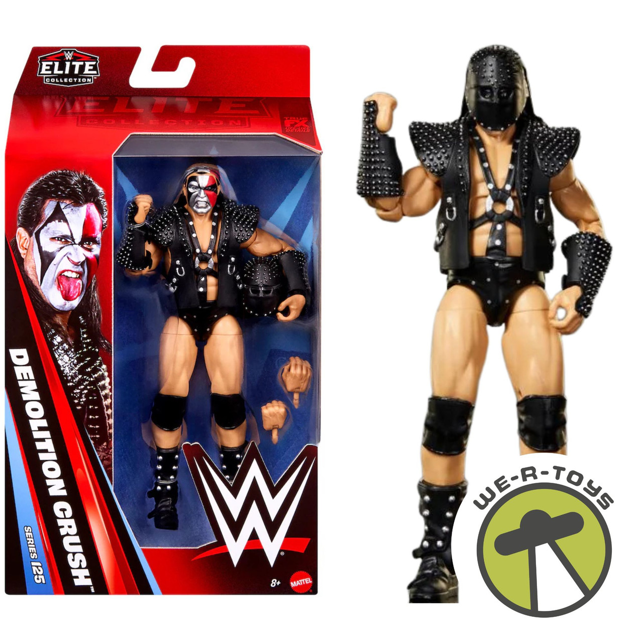 WWE Elite Series 125 Demolition Crush Action Figure 2026 Mattel