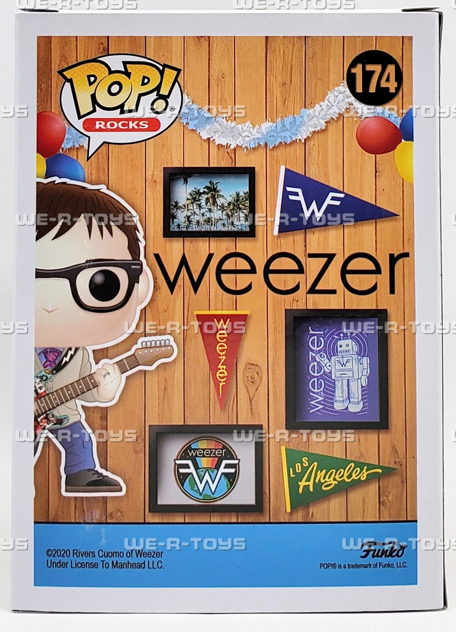 Funko POP Rocks Weezer Rivers Cuomo 174 Vinyl Figure - We-R-Toys