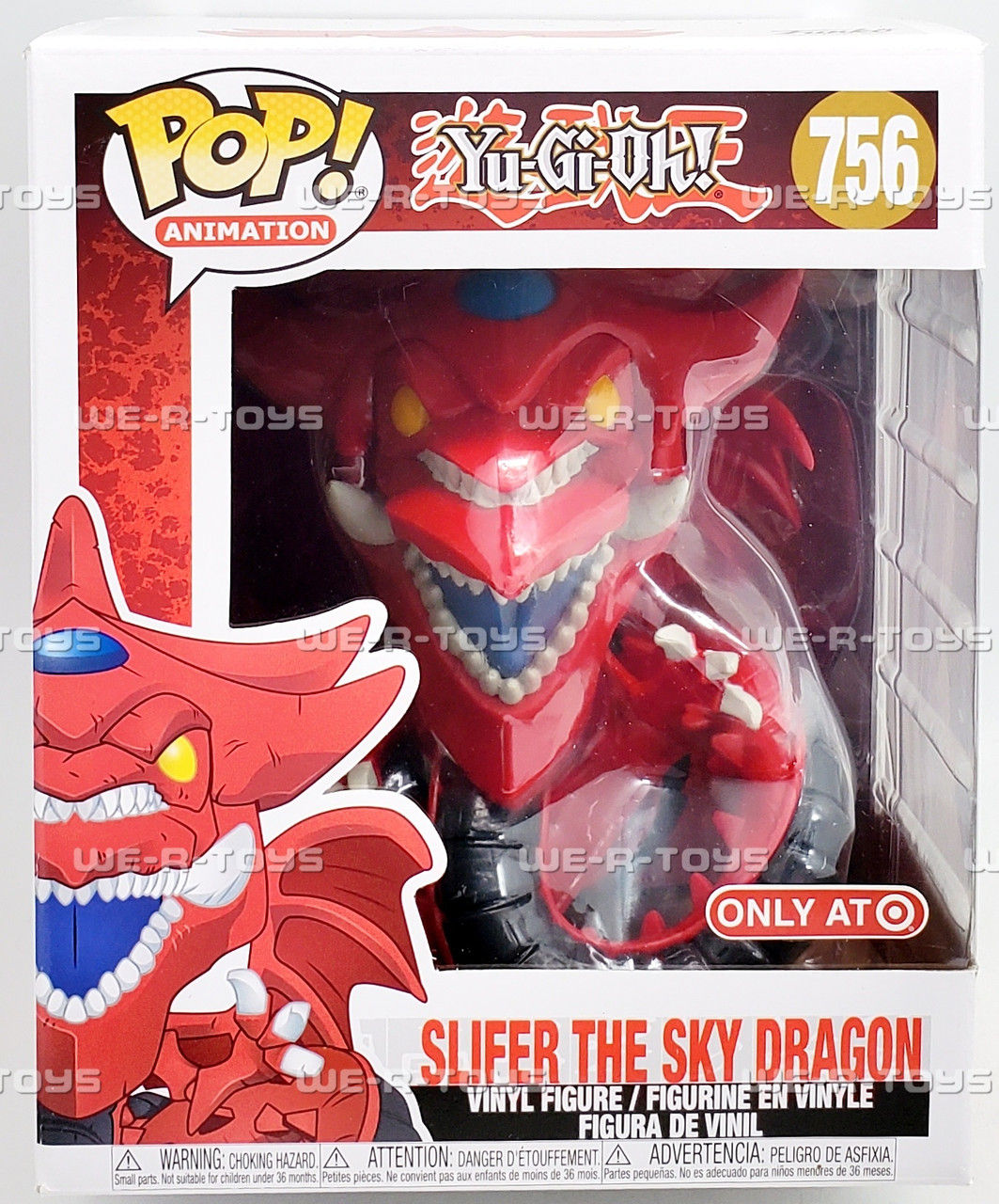 Funko POP Animation Yu-Gi-Oh Slifer The Sky Dragon 756 Vinyl