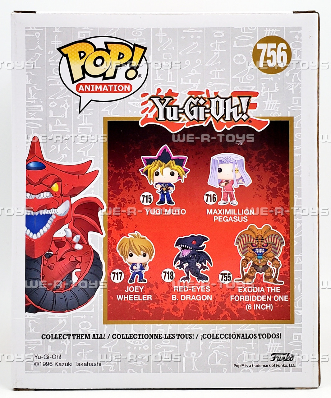 Funko POP Animation Yu-Gi-Oh Slifer The Sky Dragon 756 Vinyl
