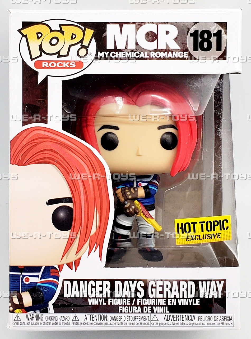 邦楽 DANGER WAY T.K.O Funko POP Rocks My Chemical Romance Danger Days Gerard Way 181