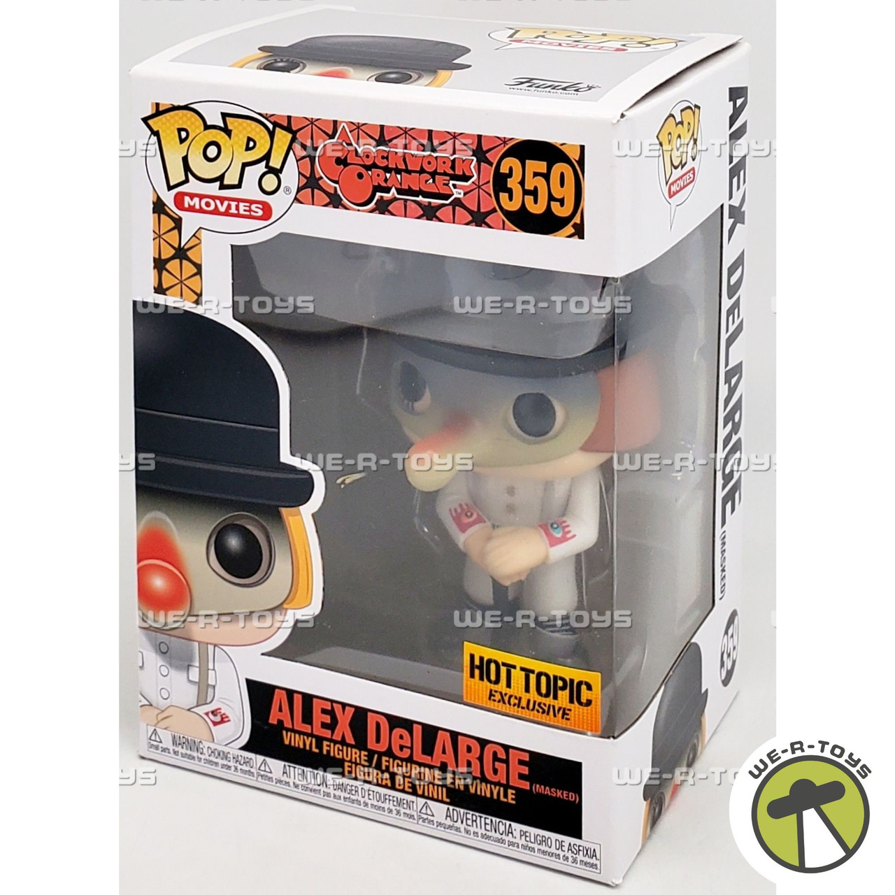 Funko POP Movies A Clockwork Orange Alex DeLarge Masked 359 Vinyl