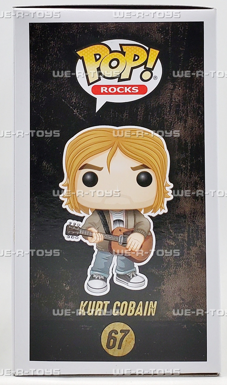 Funko POP Rocks Kurt Cobain MTV's Unplugged 1993 Vinyl Figure 67