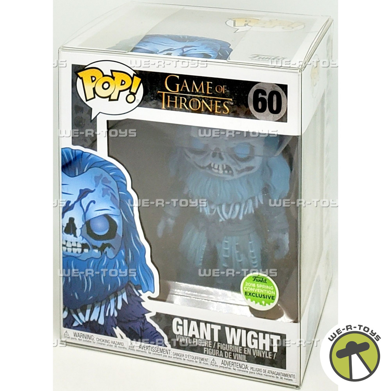 新品 Funko Giant Wight Game of Thrones 60 Funko POP Game of Thrones Giant Wight 60 Vinyl 6 Inch Figure - We