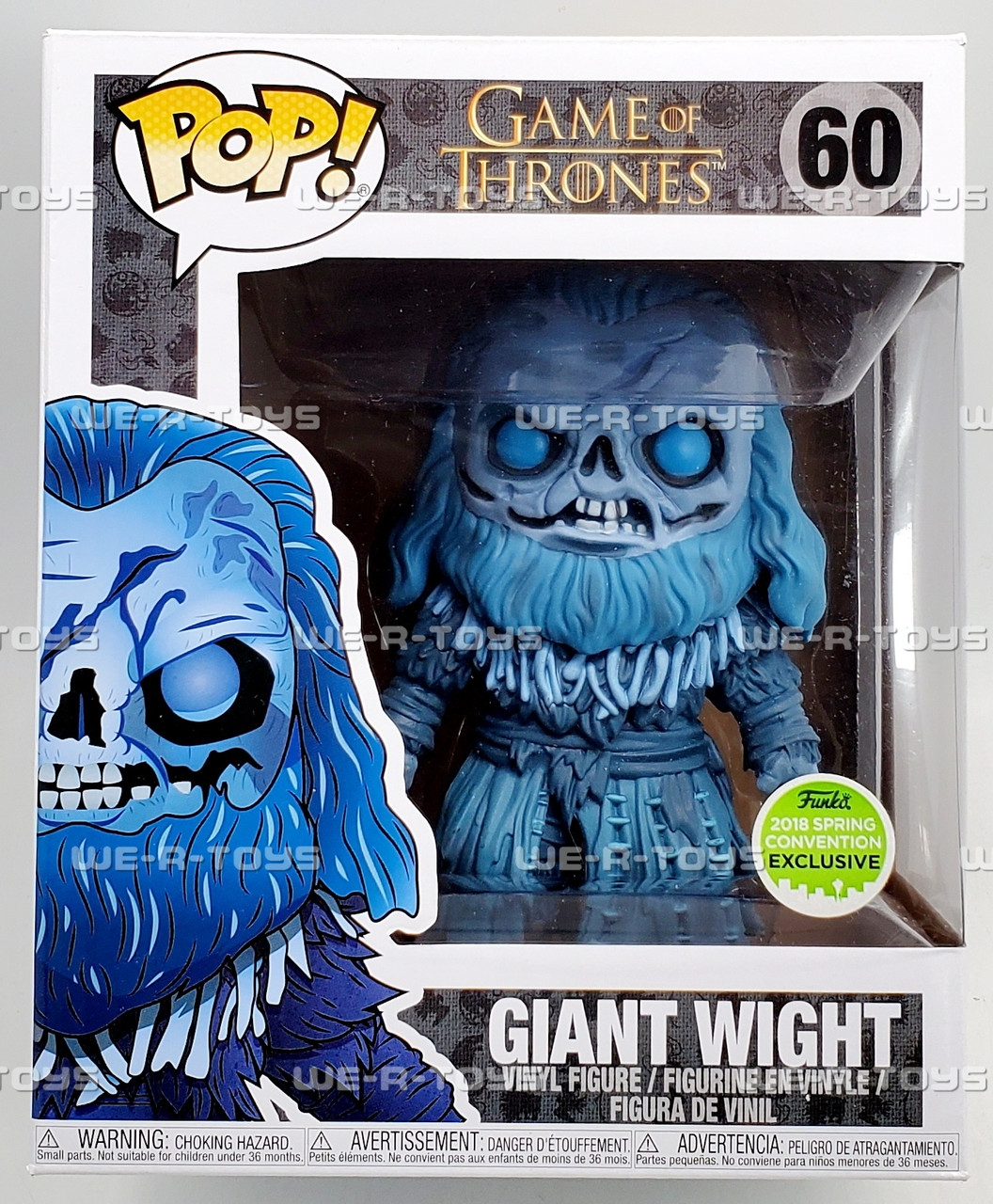 Funko POP Game of Thrones Giant Wight 60 Vinyl 6 Inch Figure - We