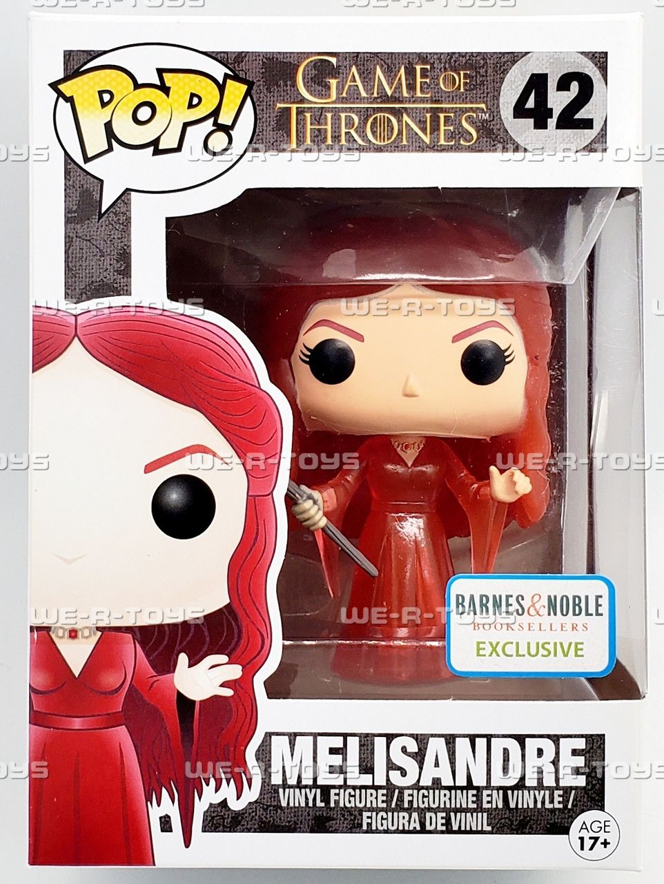 Funko POP Game of Thrones Melisandre 42 Translucent Vinyl Figure