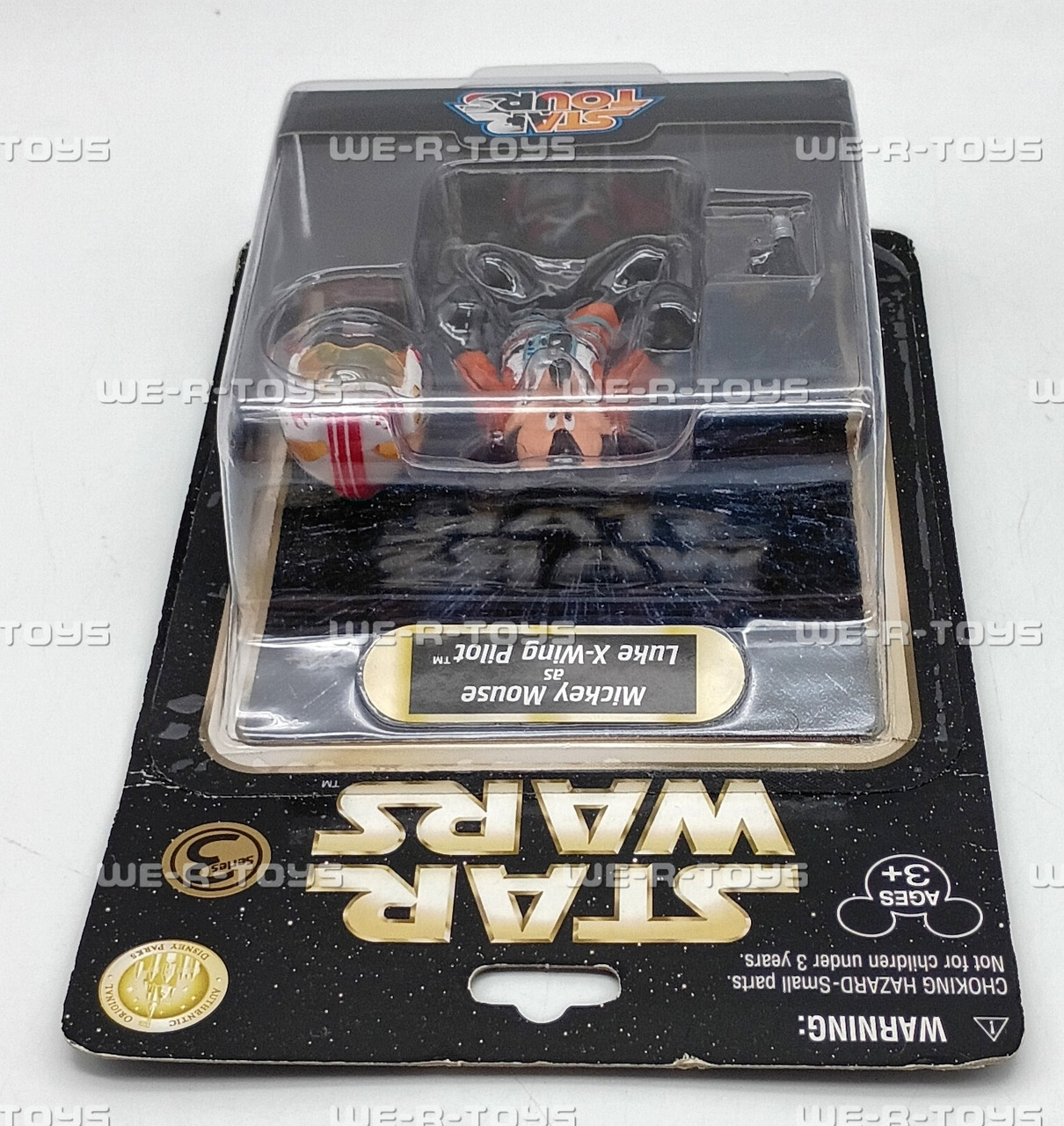 Star Wars Disney Star Tours Mickey Mouse as Luke X-Wing Pilot