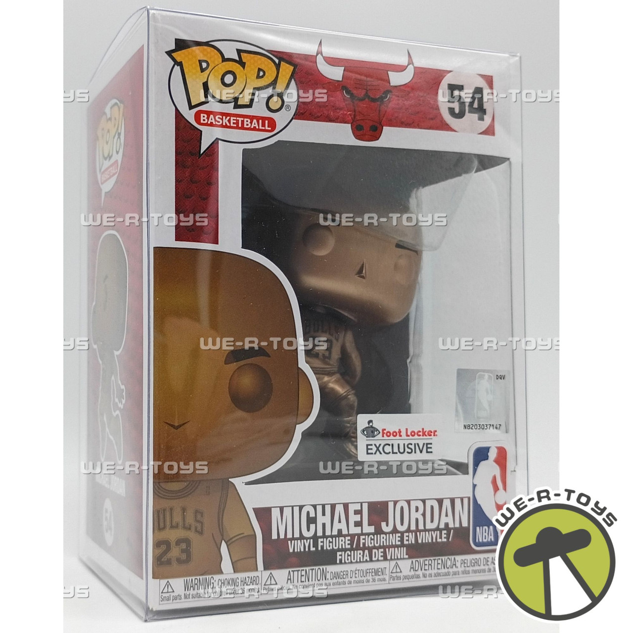 Funko POP! Basketball NBA Bulls Michael Jordan Bronze Edition #54