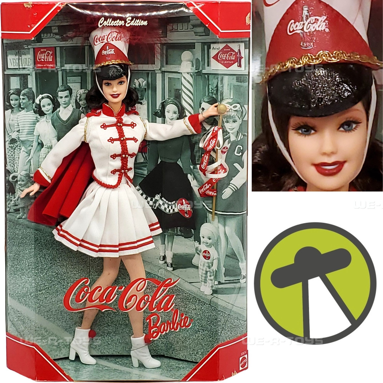 Barbie Coca-Cola Majorette Collector Edition 2001 Mattel 53974