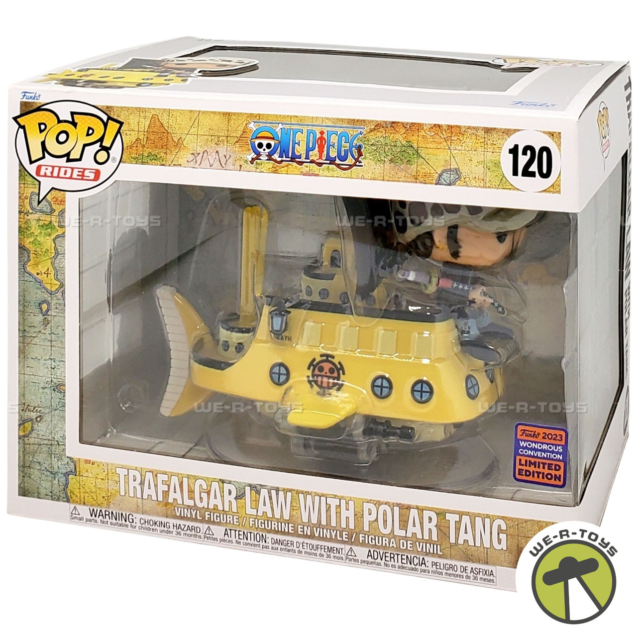 Funko POP! Rides One Piece Trafalgar Law With Polar Tang #120