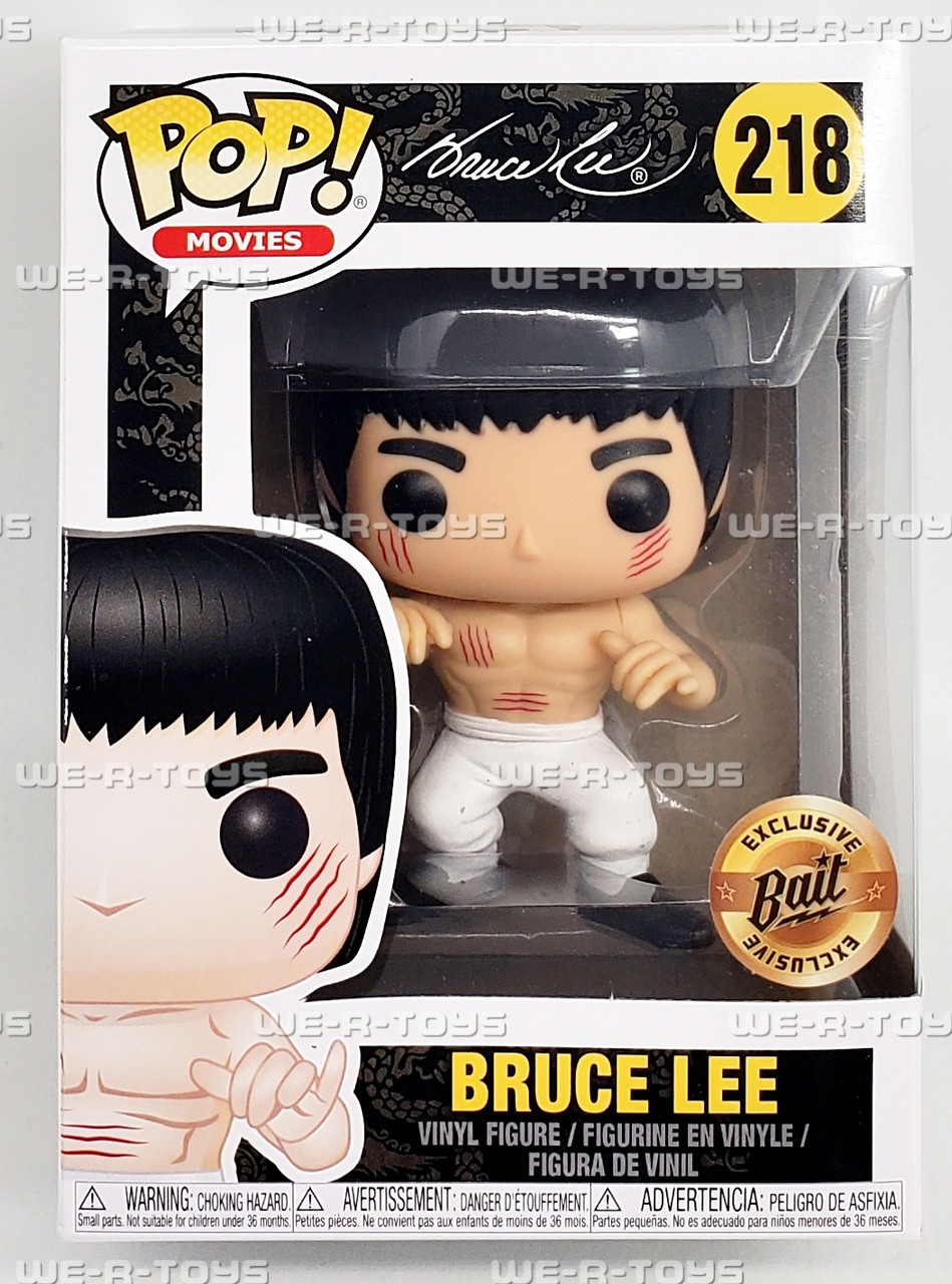 Funko POP Movies Bruce Lee White Pants and Scars 218 Vinyl Figure