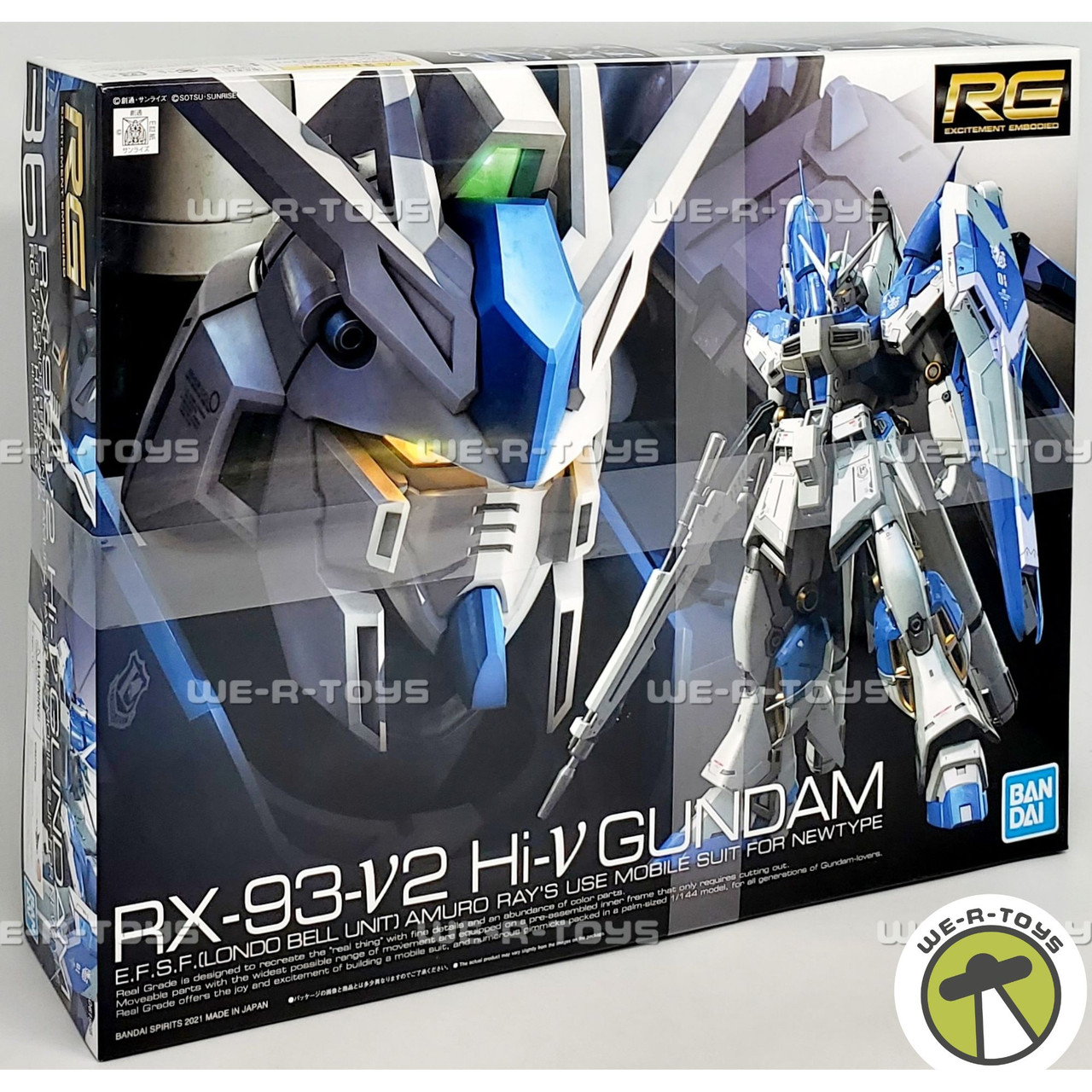 RX-93-V2 Hi-V Gundam Model Kit 2021 Bandai 5061915 - We-R-Toys