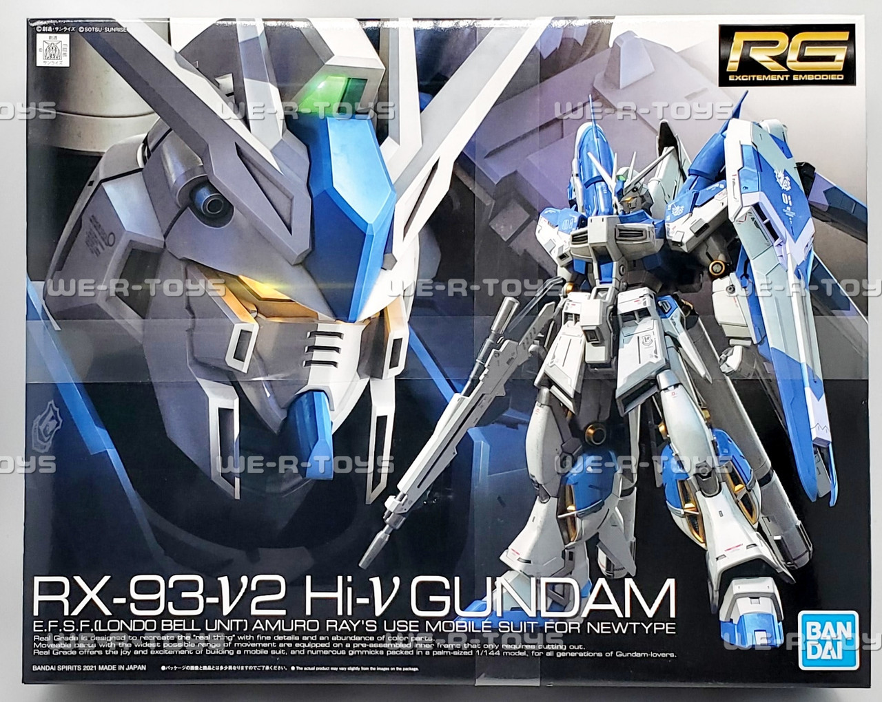 RX-93-V2 Hi-V Gundam Model Kit 2021 Bandai 5061915 - We-R-Toys